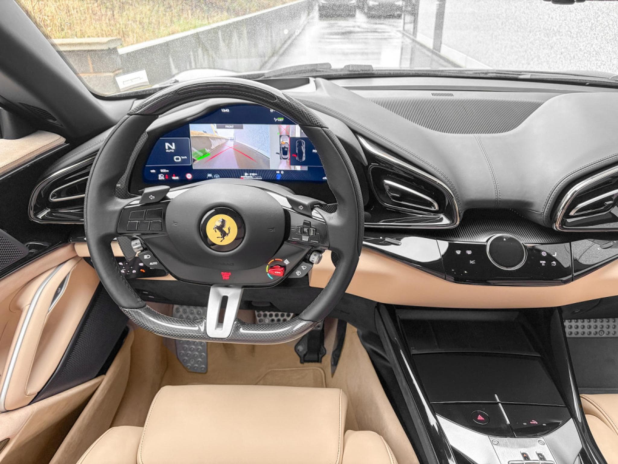 Ferrari Purosangue IN STOCK/ V12 / SABBIA INSIDE COLOR/ FULL CARBON (2026) - Photo 17