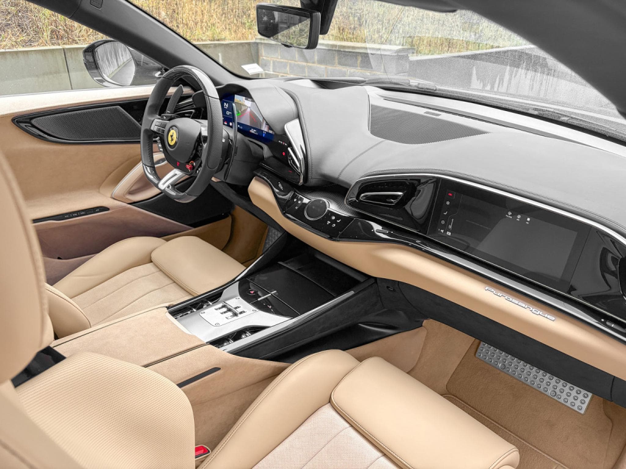 Ferrari Purosangue IN STOCK/ V12 / SABBIA INSIDE COLOR/ FULL CARBON (2026) - Photo 18