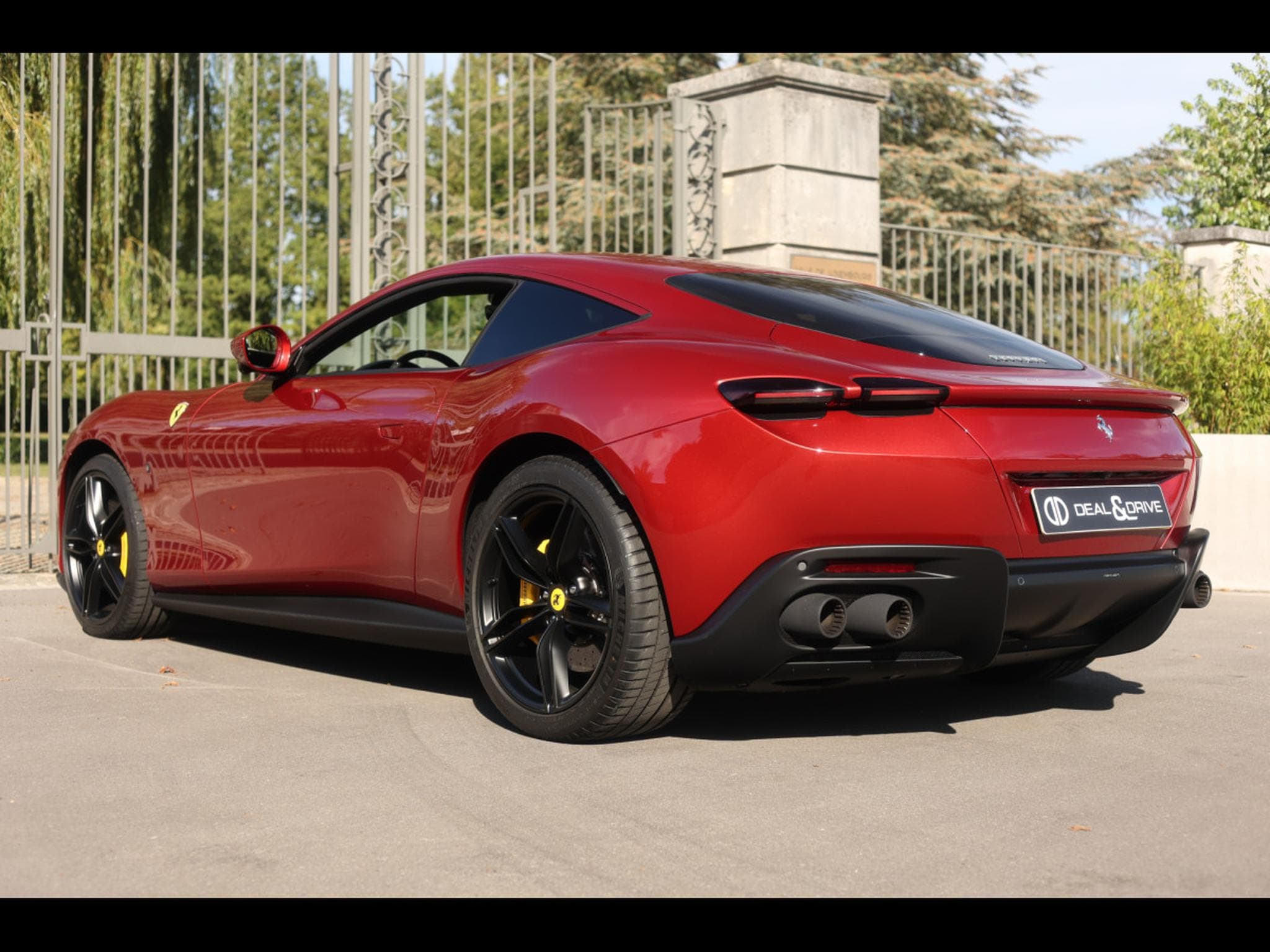 Ferrari Roma COUPE 3.9 V8 620 - ROSSO FIORANO - PPF - FERRARI WARRANTY 06 (2023) - Photo 3