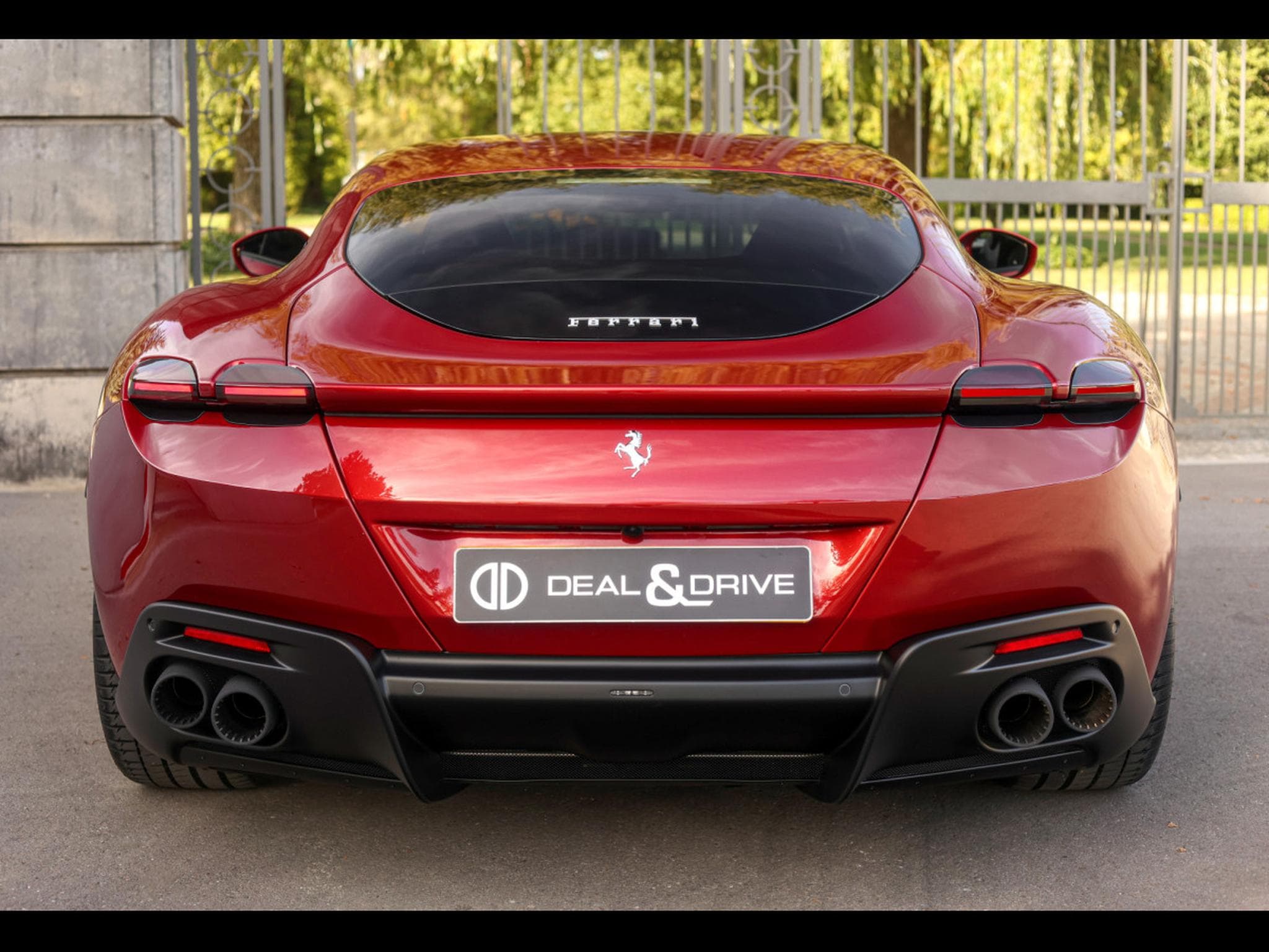 Ferrari Roma COUPE 3.9 V8 620 - ROSSO FIORANO - PPF - FERRARI WARRANTY 06 (2023) - Photo 4