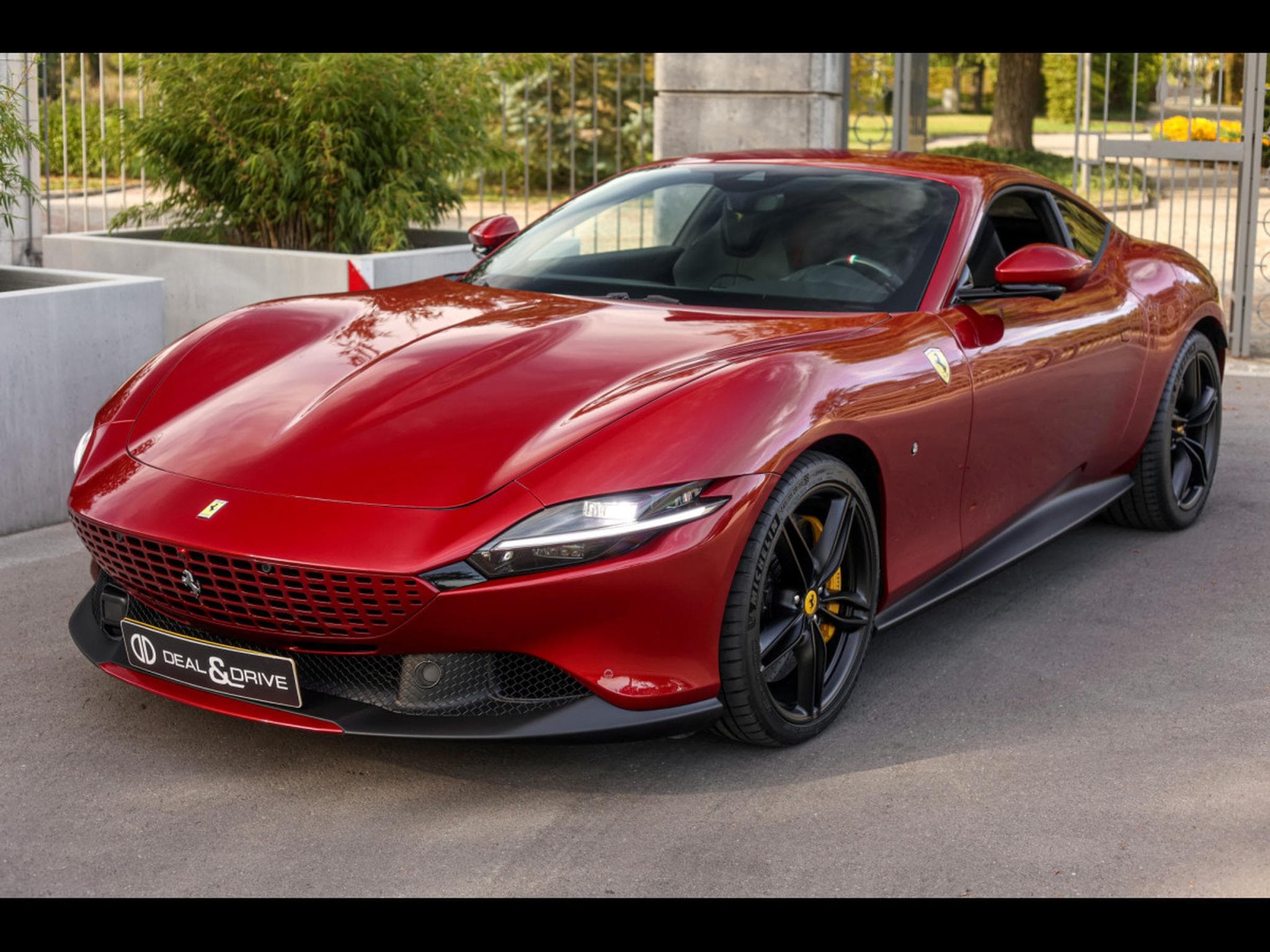 Ferrari Roma COUPE 3.9 V8 620 - ROSSO FIORANO - PPF - FERRARI WARRANTY 06 (2023) - Photo 8
