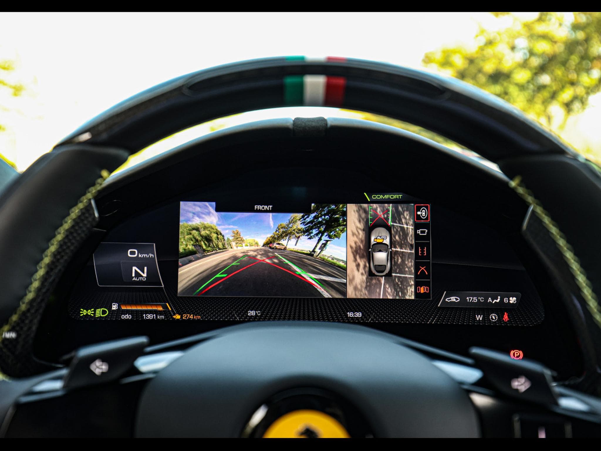 Ferrari Roma COUPE 3.9 V8 620 - ROSSO FIORANO - PPF - FERRARI WARRANTY 06 (2023) - Photo 23