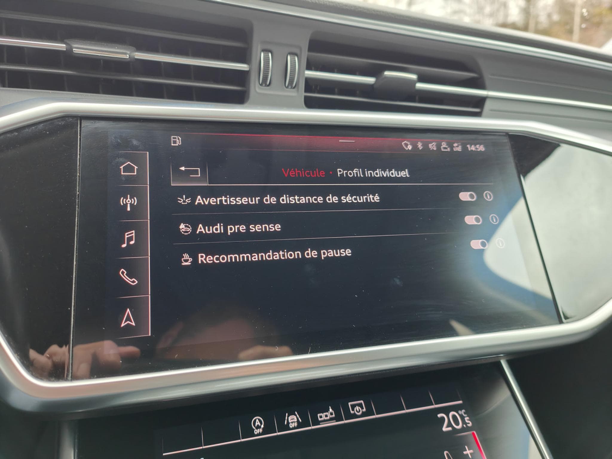 Audi A6 2.0 TDi S-TRONIC QUATTRO CARPLAY GPS SIEGES CHAUFF/VENTIL (2019) - Photo 21