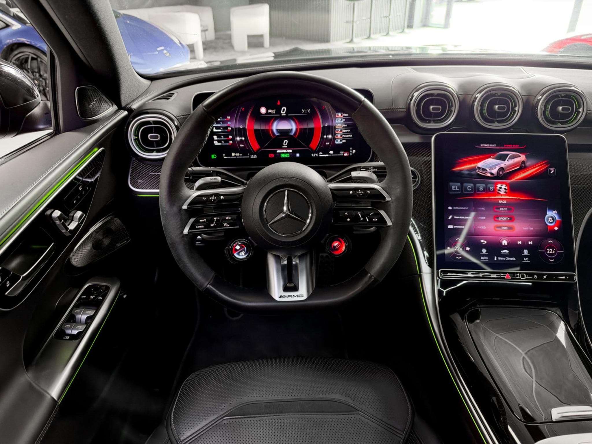 Mercedes C 63 AMG S E PERFORMANCE / 360 / BURMESTER / PANO / ACC (2024) - Photo 14