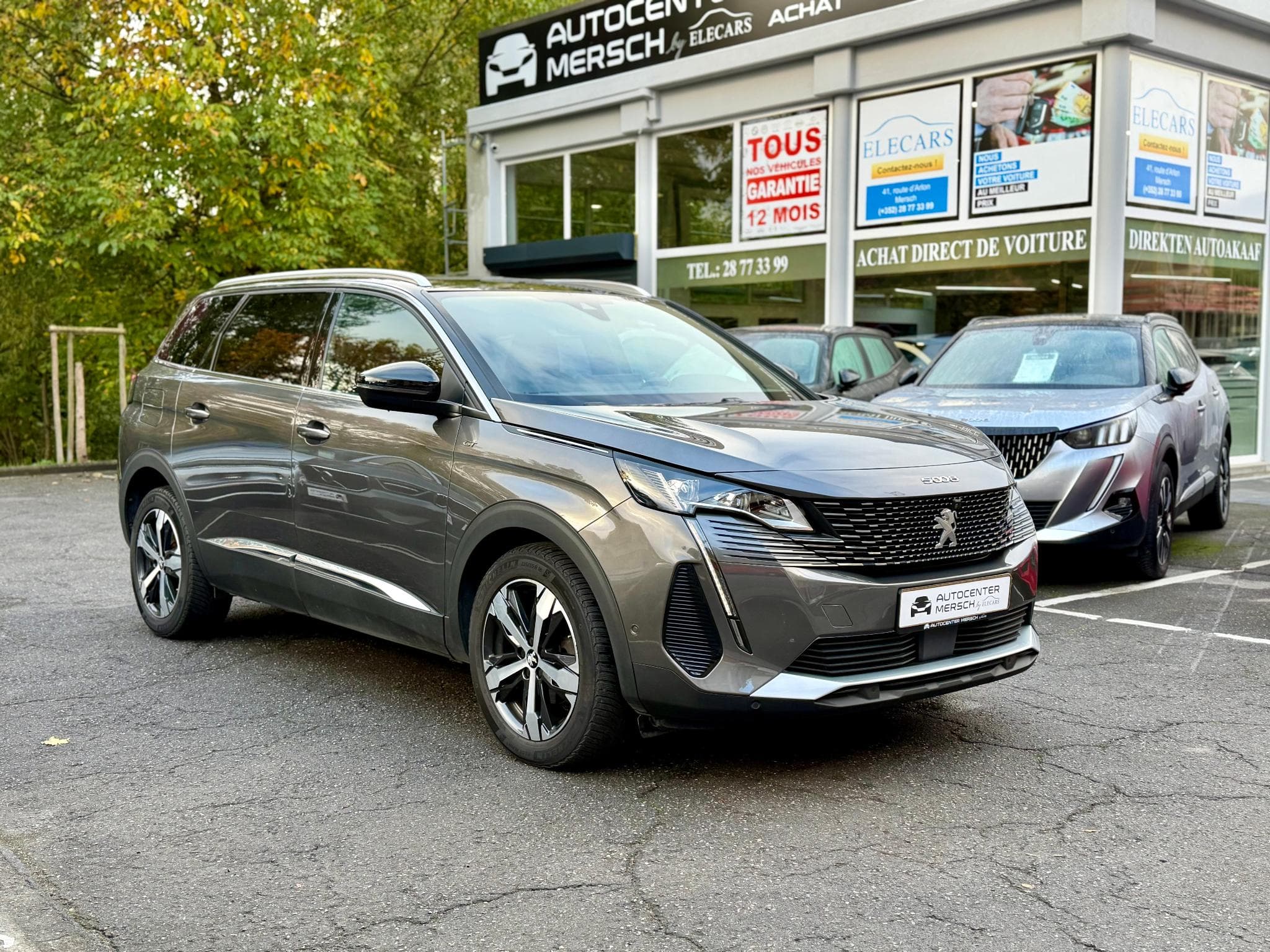 Peugeot 5008 2.0 BlueHDi 177 EAT8 Pack GT 7 pl Pano/Keyless/Cam (2021) - Photo 1