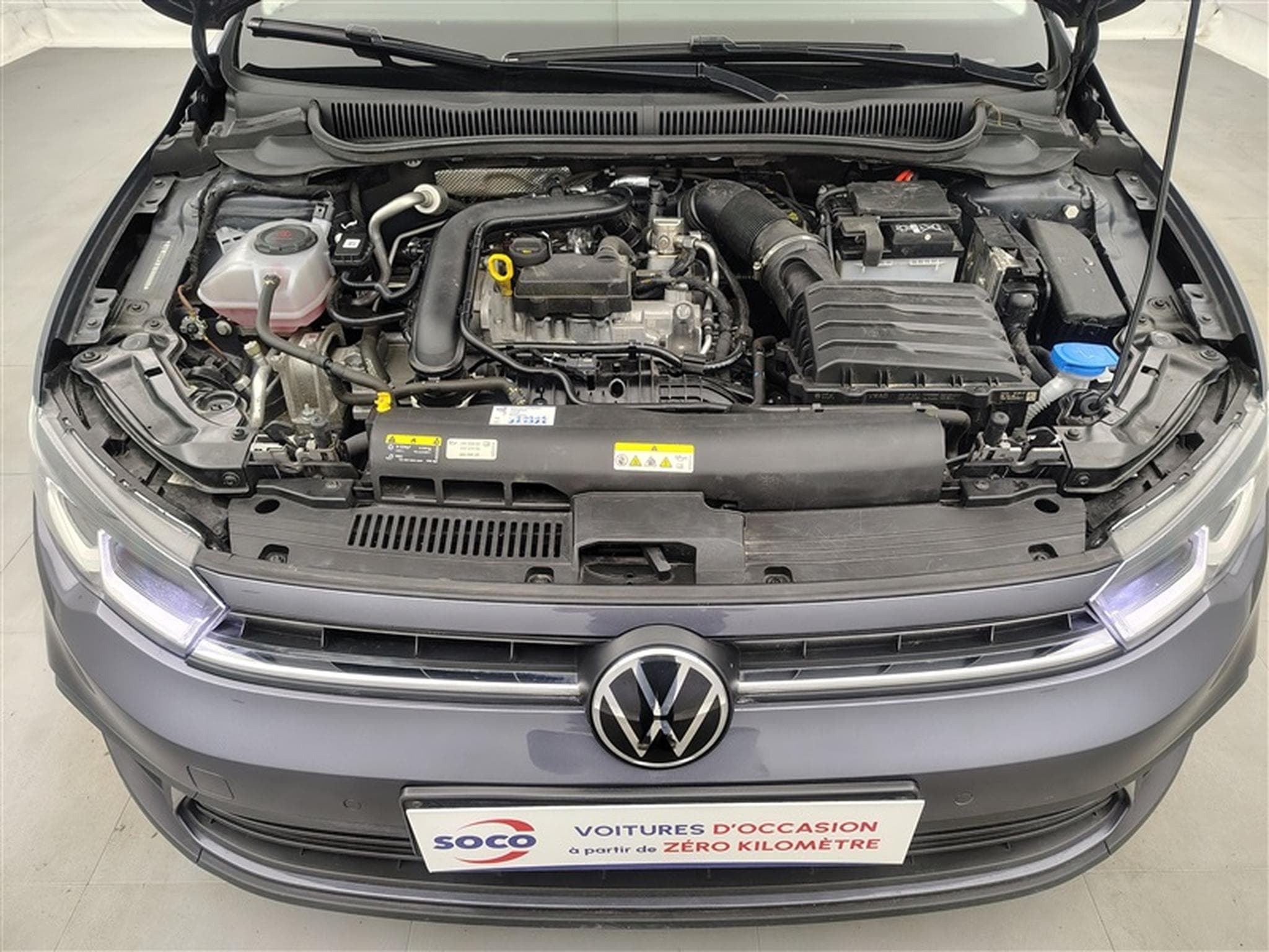 VW Polo 1.0 TSI 95Cv DSG CARPLAY / FULL LED / PDC AV-AR (2024) - Photo 19