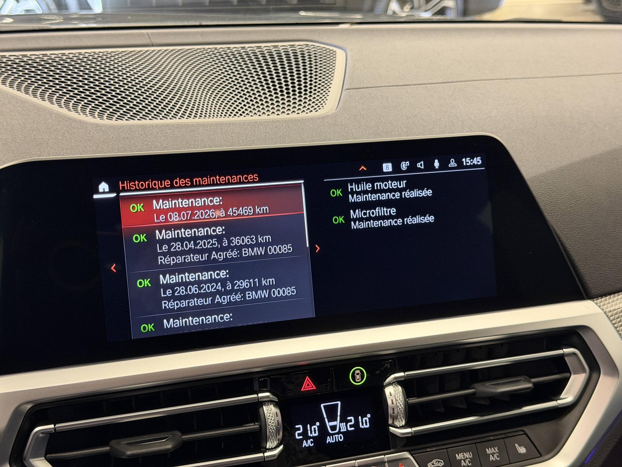 BMW Série 3 M340 d xDrive M340d 340ch / Dravitgrau / 17 125€ d'options / (2020) - Photo 48