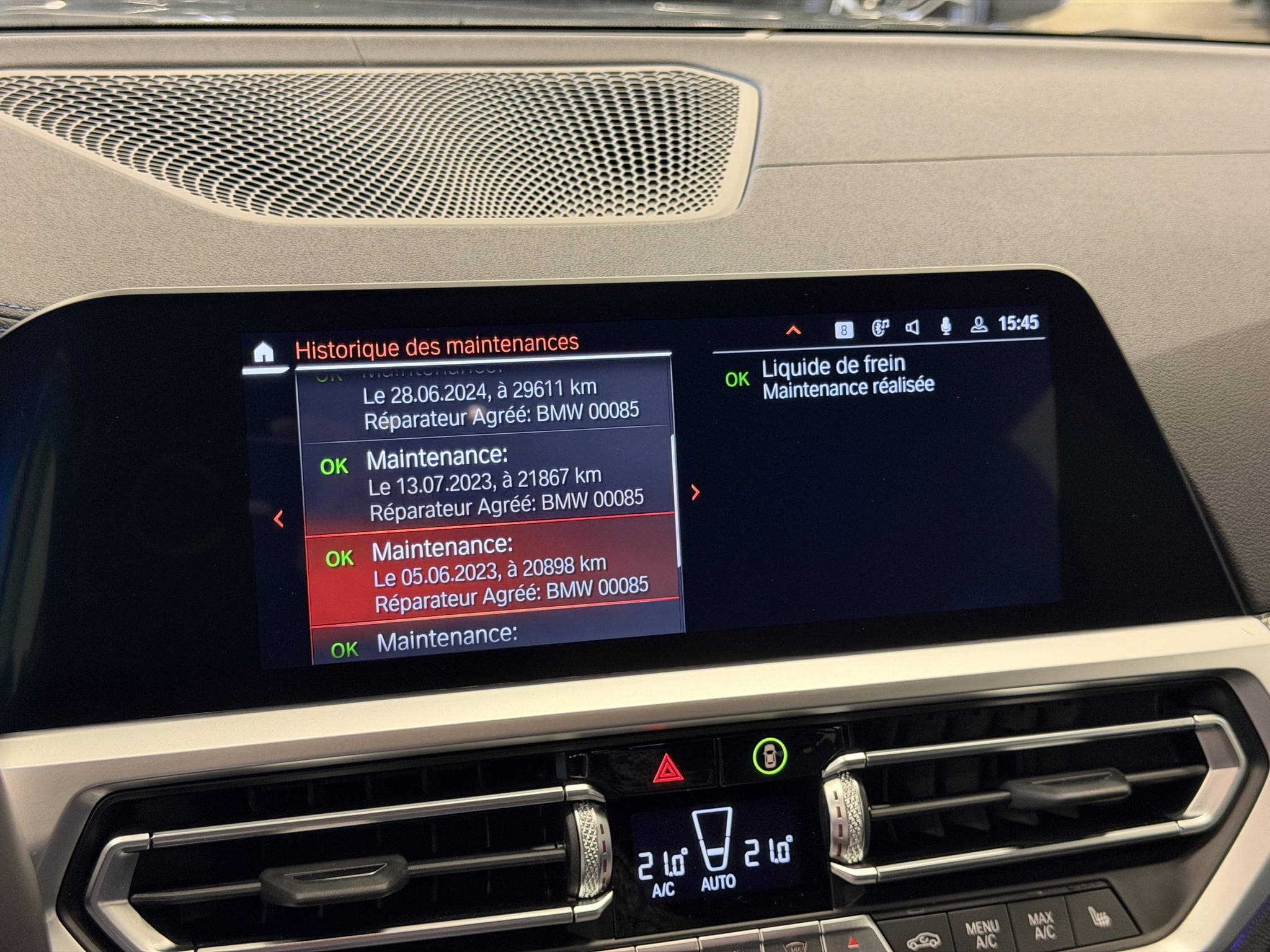 BMW Série 3 M340 d xDrive M340d 340ch / Dravitgrau / 17 125€ d'options / (2020) - Photo 49