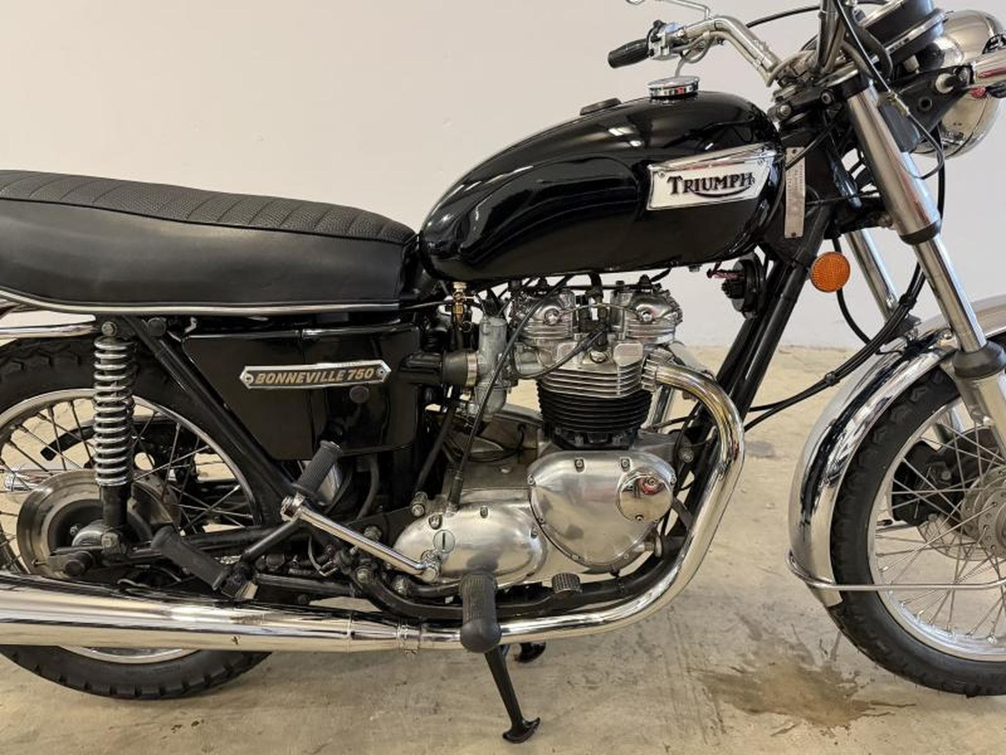 Triumph Bonneville T140V 750 *Superbe Etat *Entierement Revisé (1977) - Photo 12