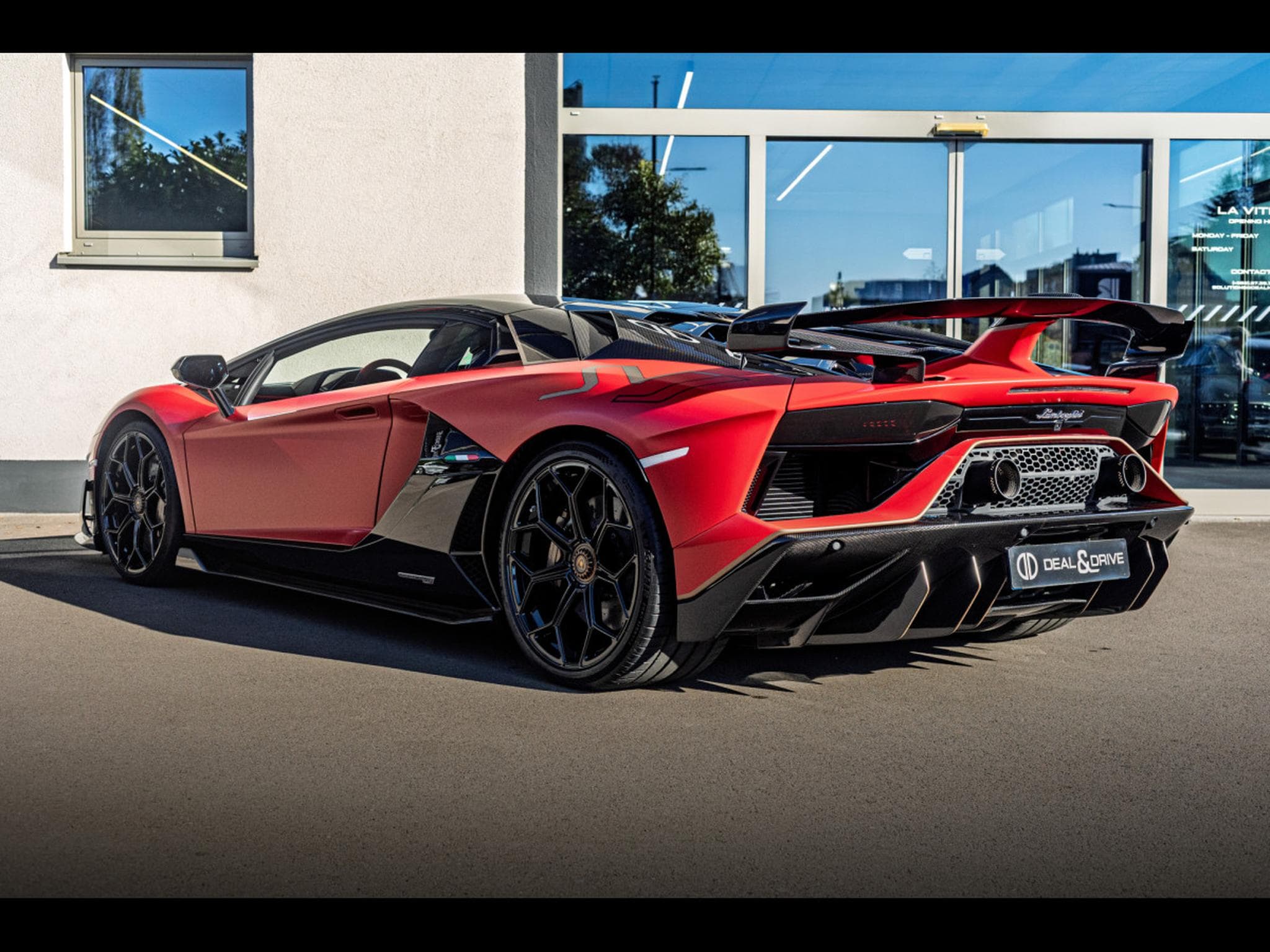 Lamborghini Aventador SVJ COUPE 6.5 V12 - 1 OF 900 - ROSSO MIMIR MATT - AD PERSONA (2020) - Photo 3
