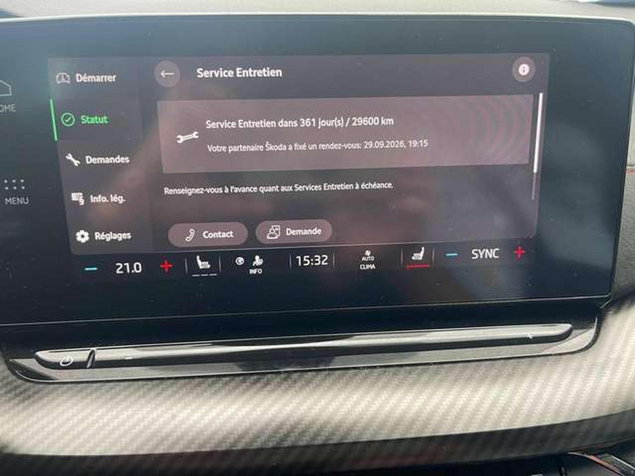 Skoda Octavia Octavia 2.0 TSI DSG RS-JUSQU'A 36MOIS DE GARANTIE (2022) - Photo 22