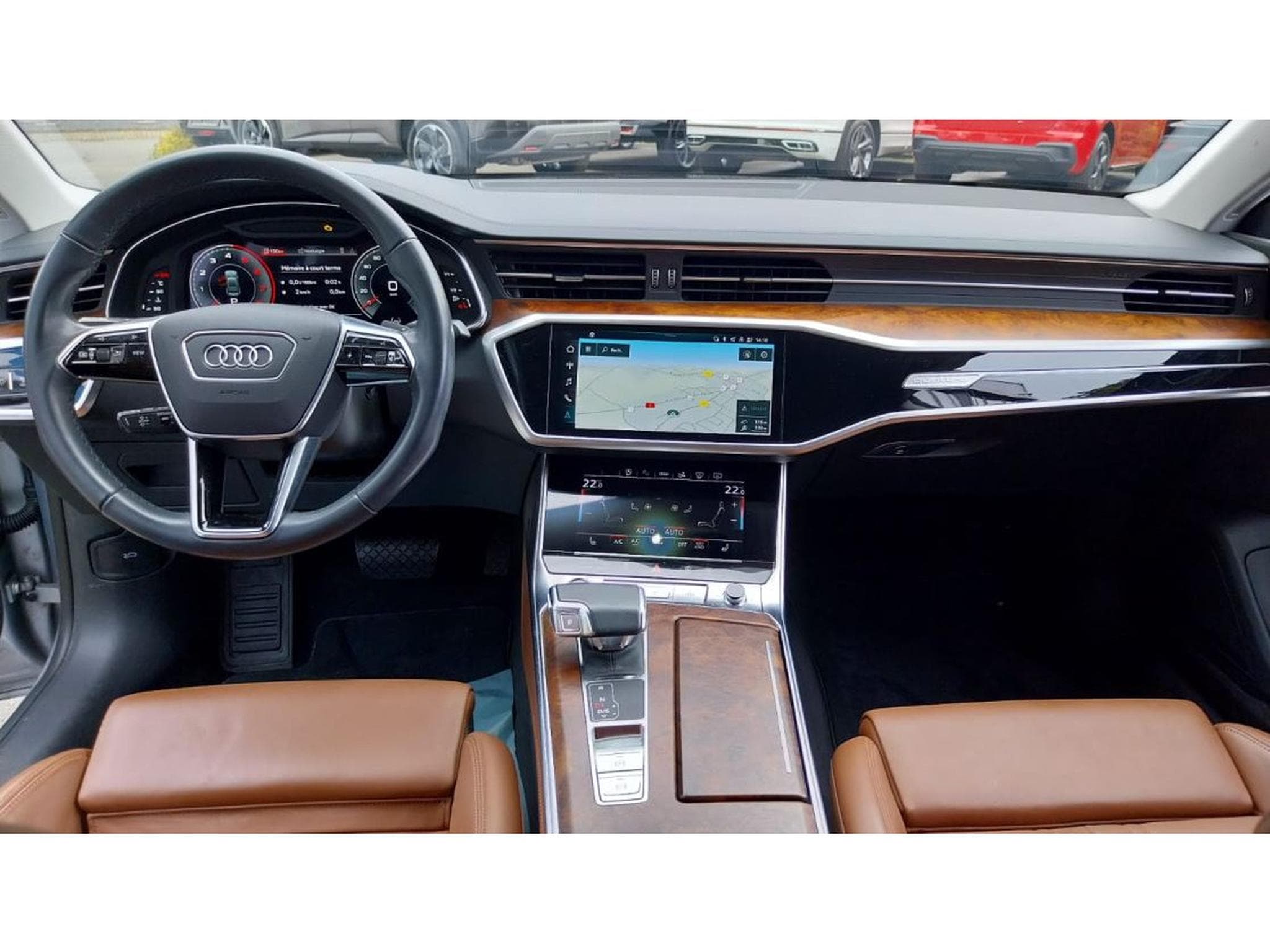 Audi A7 55 TFSI Quattro S-Tronic CUIR MEMO B&O LASER SIDE CAM360 1°M (2023) - Foto 10