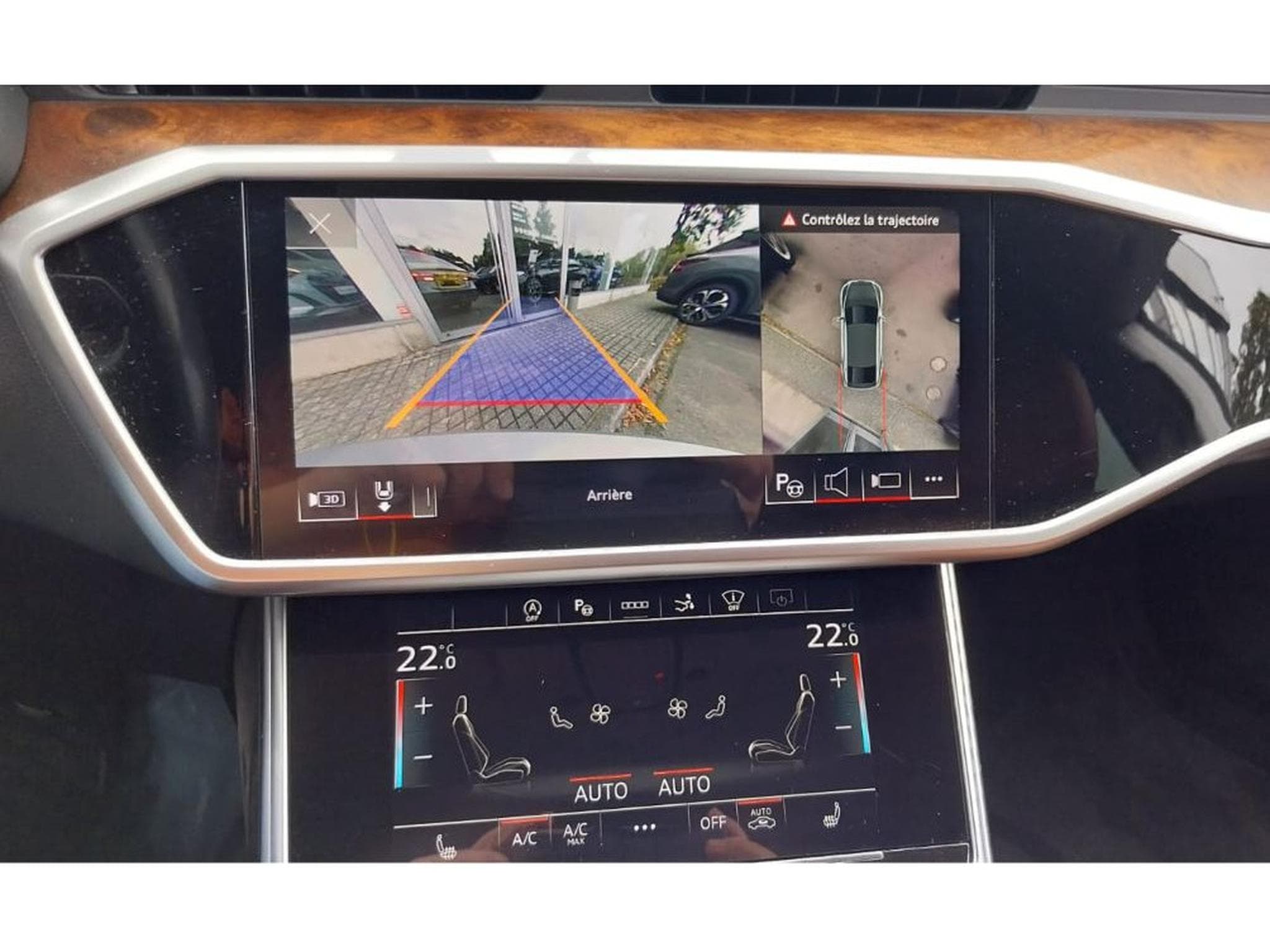 Audi A7 55 TFSI Quattro S-Tronic CUIR MEMO B&O LASER SIDE CAM360 1°M (2023) - Foto 14