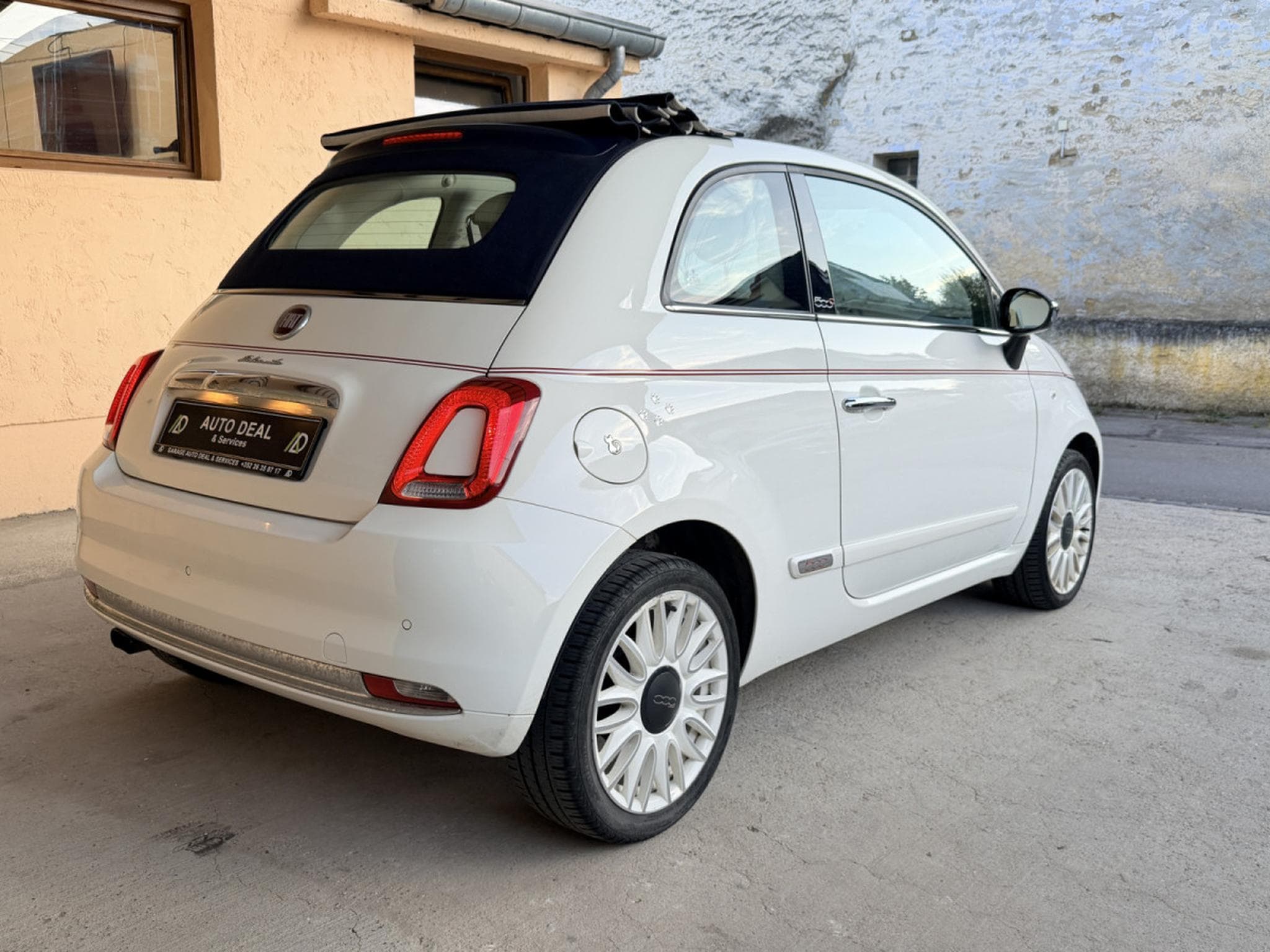 Fiat 500 C LOUNGE CABRIO-CUIR-GPS 85CV (2020) - Foto 5