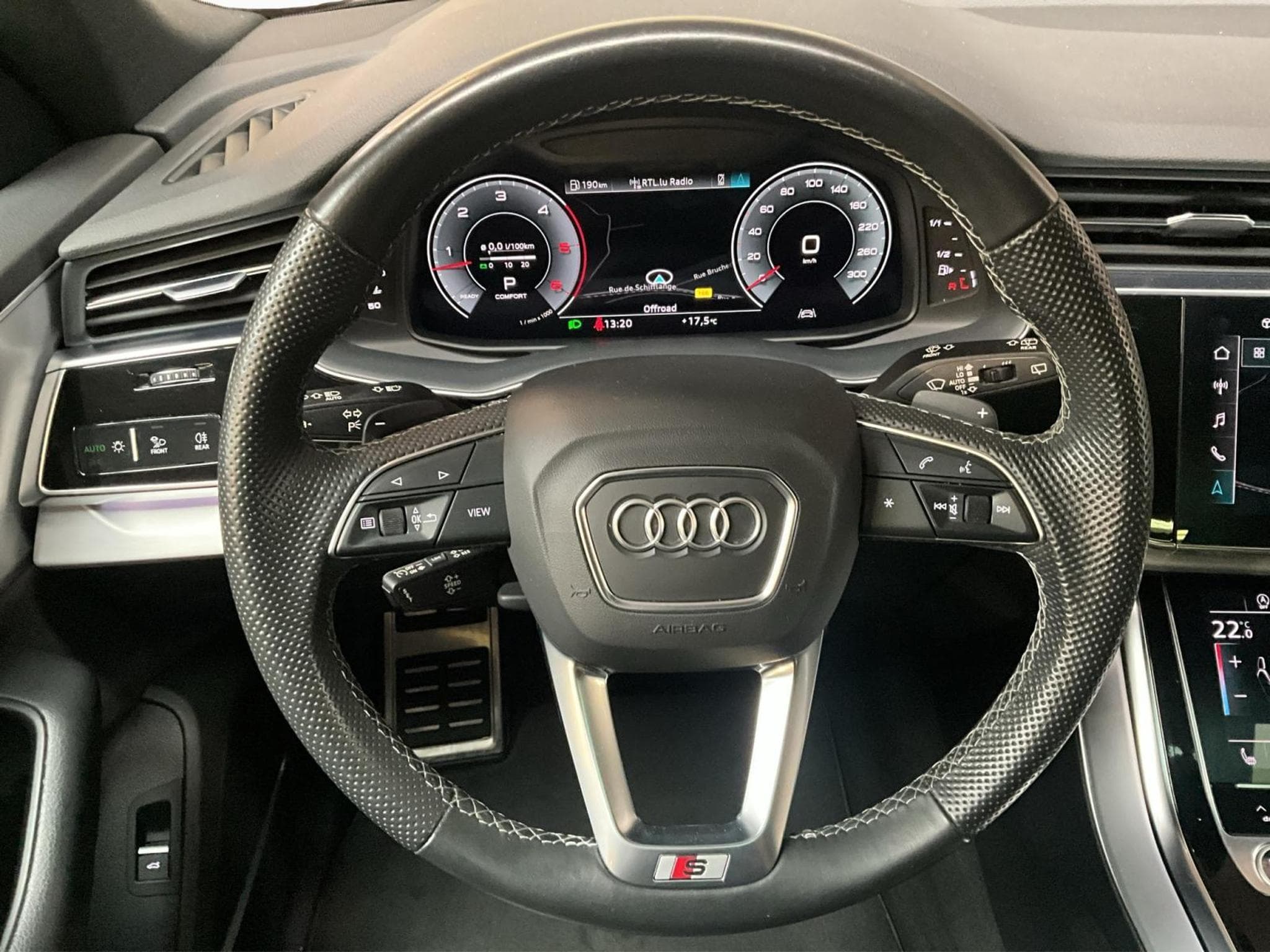 Audi Q8 S-Line+TDI-50+Quattro+Tiptronic+P.Assistance+P.Advanced+P.de (2021) - Foto 12
