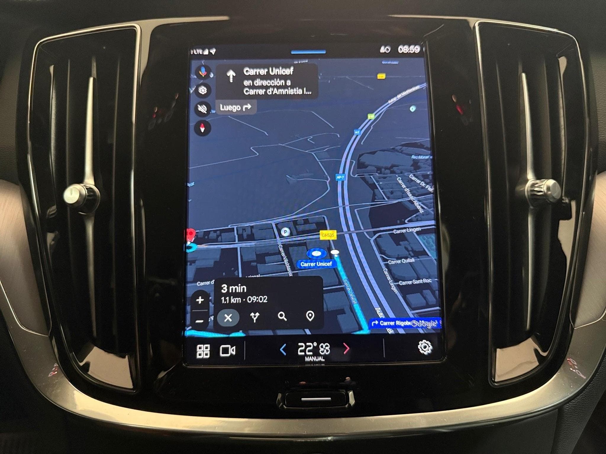 Volvo S60 -48% B4 MHEV 197cv BVA +GPS+CAM+LED+Options (2024) - Photo 11