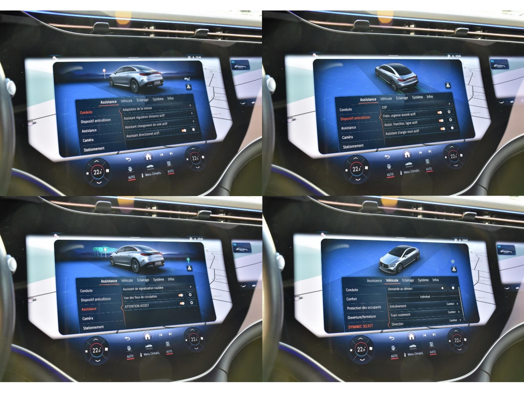 Mercedes EQE 300 AMG Line AIRMATIC DISTR CUIR MEMO PANO BURMESTER CAM360 (2025) - Photo 12