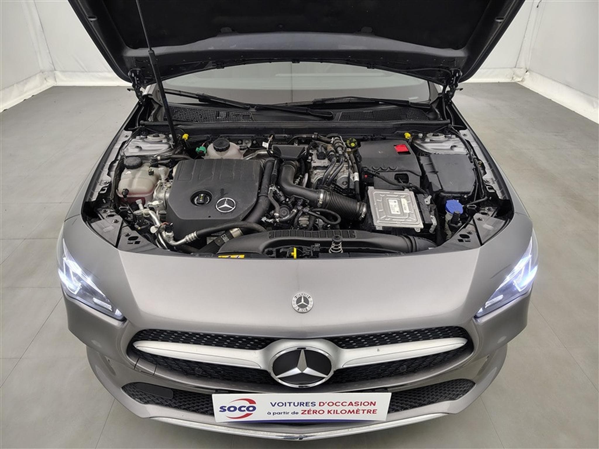 Mercedes CLA 250 e PHEV Luxury Line Cuir / Navi / Led / PDC av+ar (2022) - Photo 19