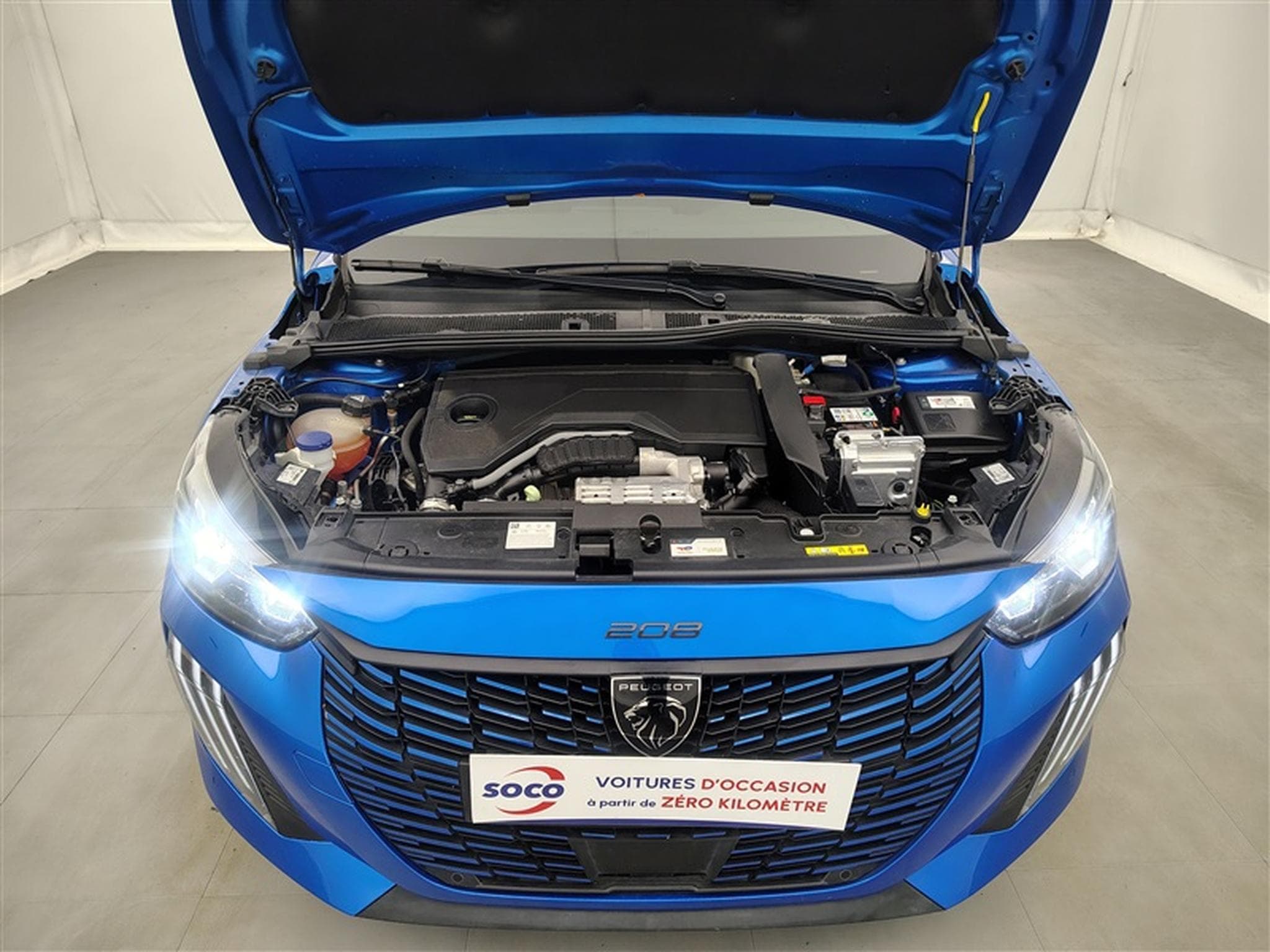 Peugeot 208 1.2 Hybrid 100cv e-DSC6 Allure CARPLAY / FULL LED / S-CUIR (2025) - Photo 19