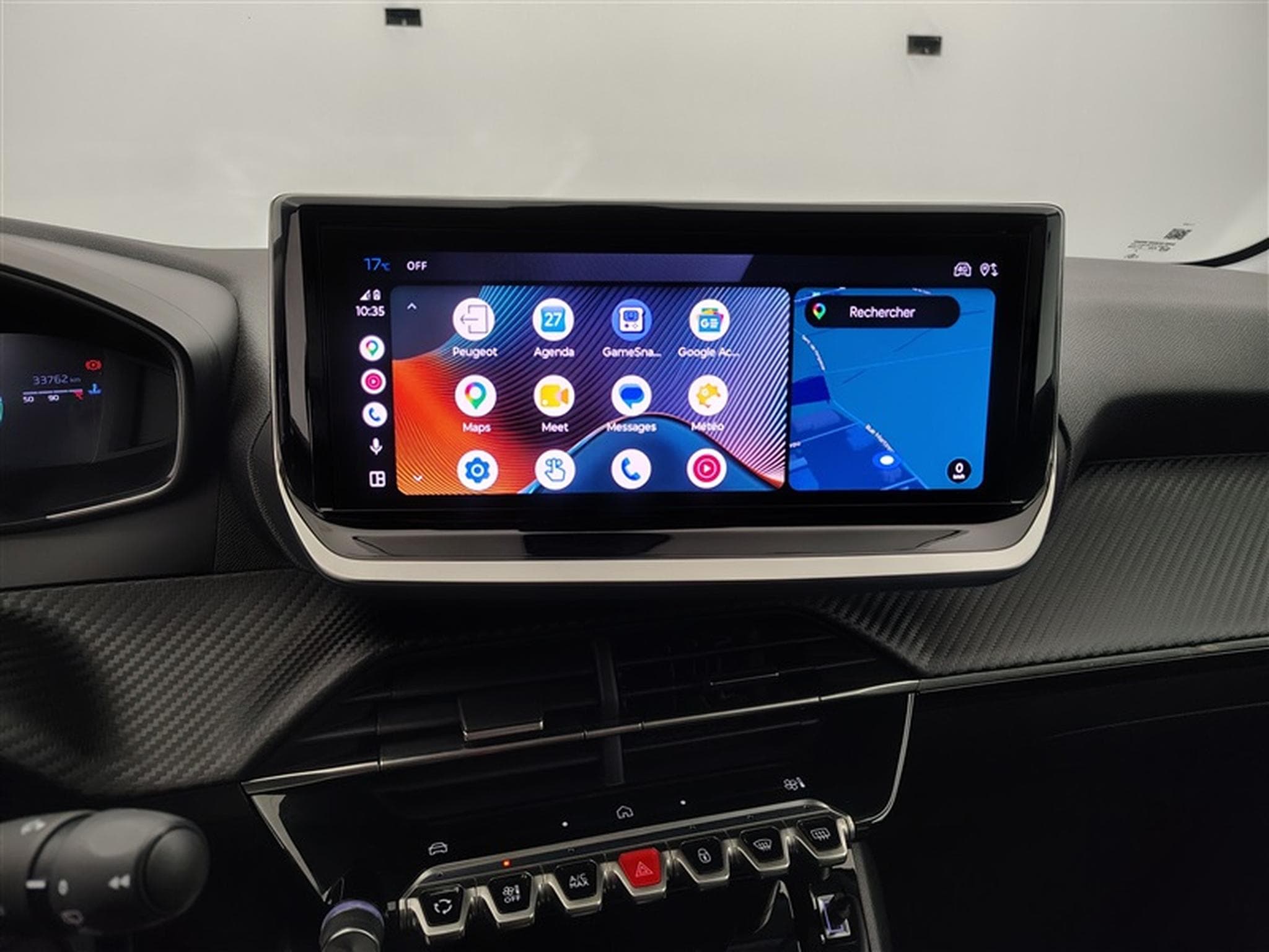Peugeot 208 1.2 Hybrid 100cv e-DSC6 Allure CARPLAY / FULL LED / S-CUIR (2025) - Photo 20