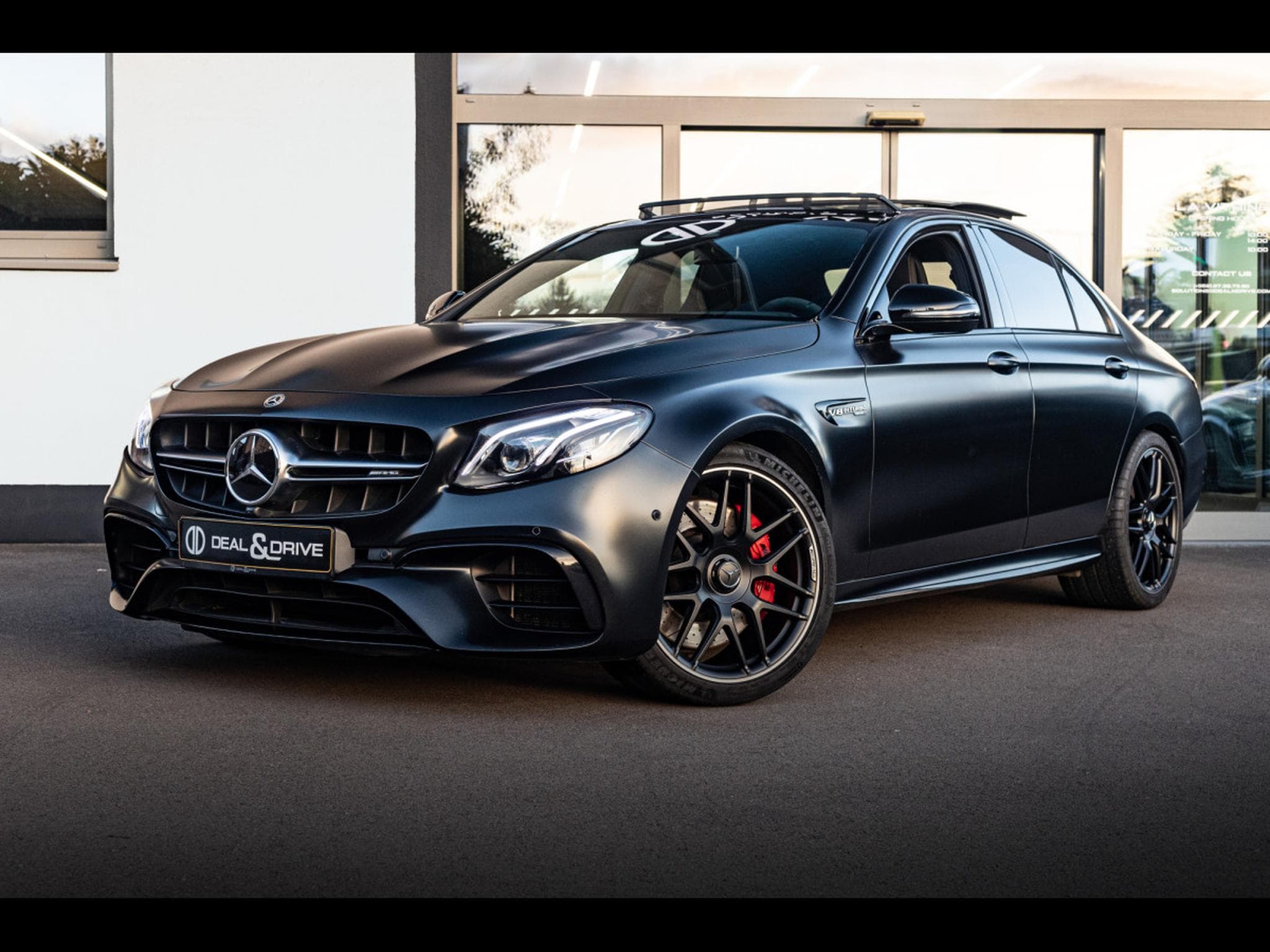 Mercedes E 63 AMG S LIMOUSINE 4MATIC EDITION 1 - DESIGNO MAGNO NIGHT BLACK (2017) - Photo 1