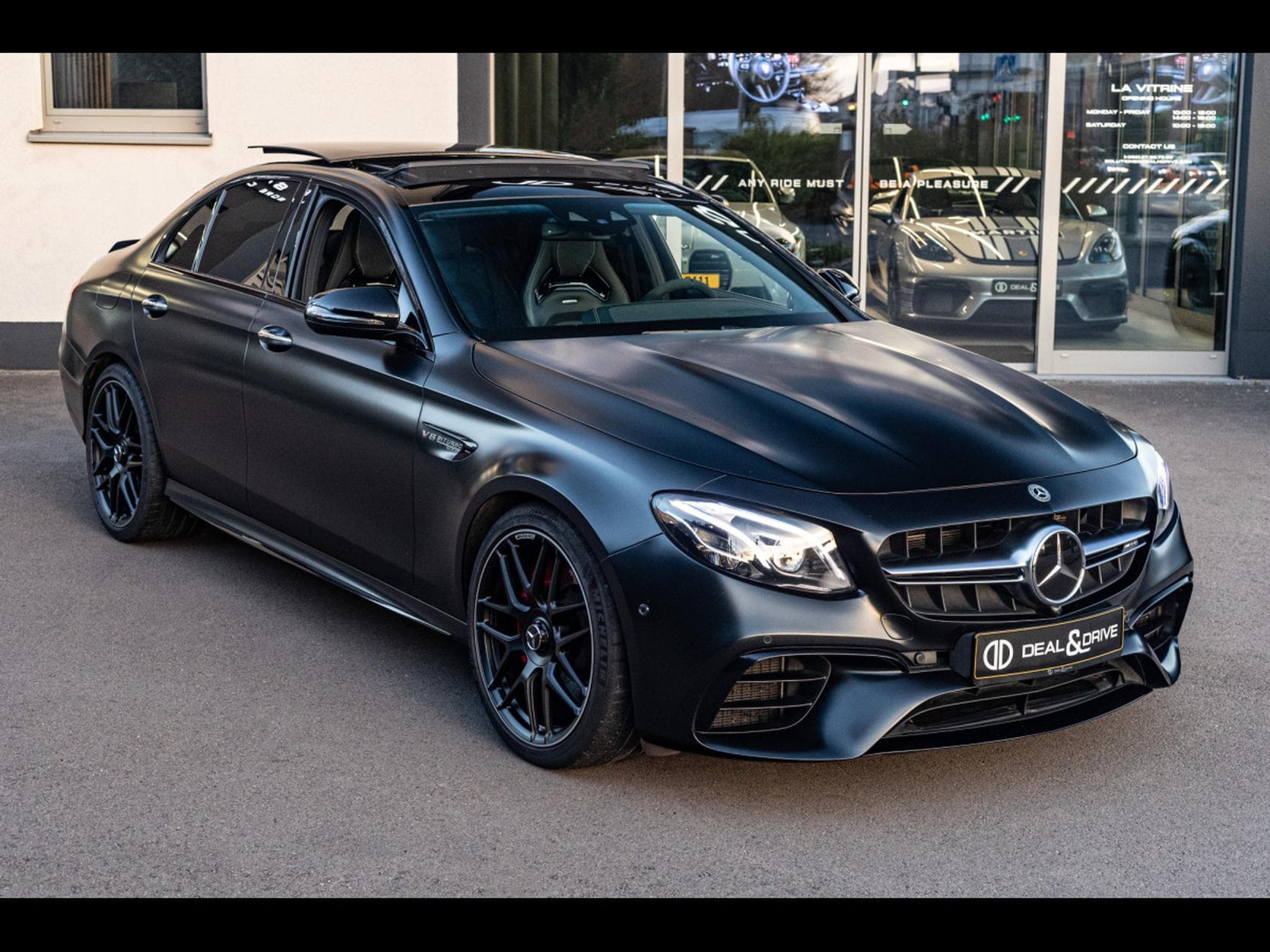 Mercedes E 63 AMG S LIMOUSINE 4MATIC EDITION 1 - DESIGNO MAGNO NIGHT BLACK (2017) - Photo 6