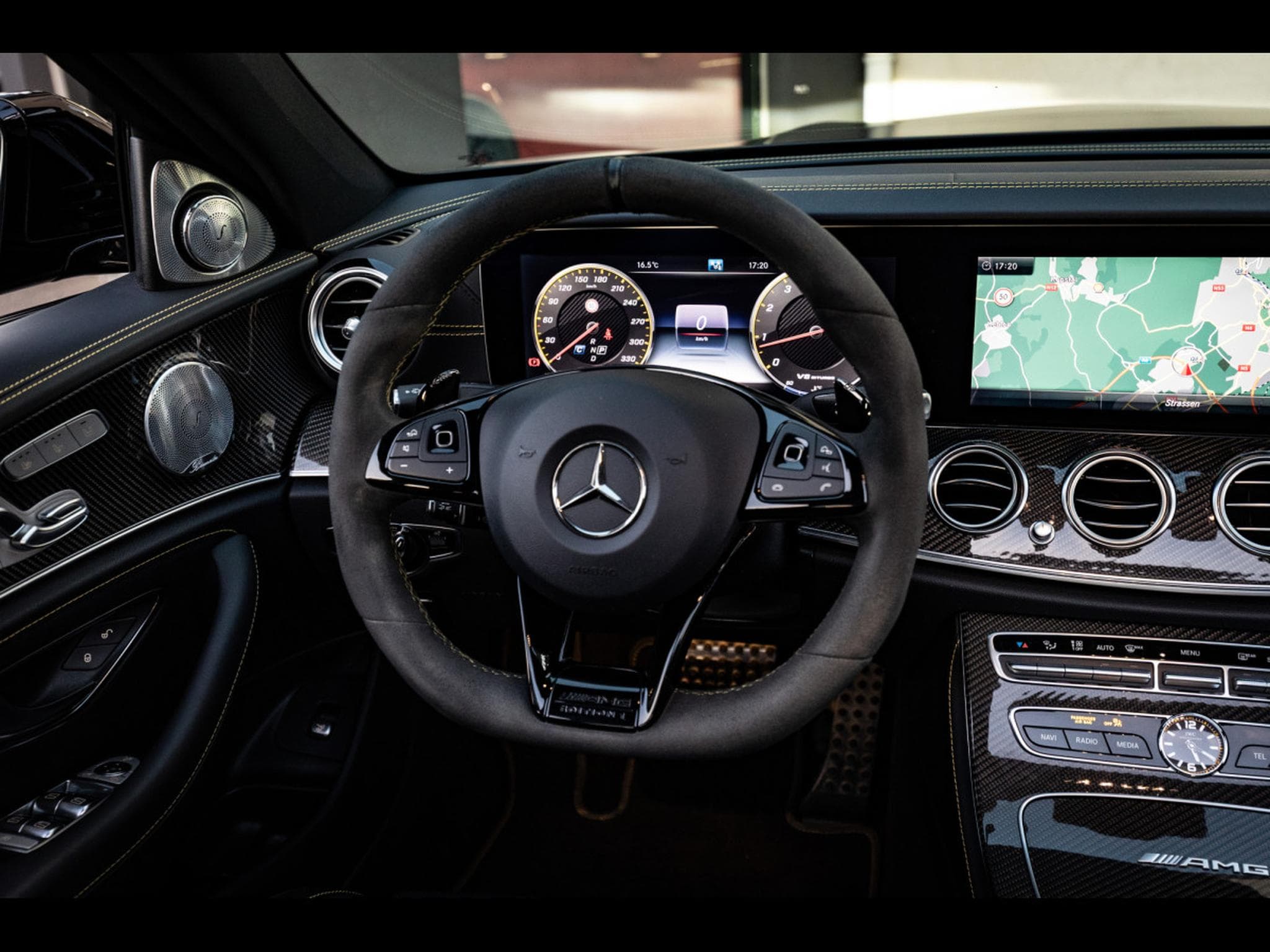 Mercedes E 63 AMG S LIMOUSINE 4MATIC EDITION 1 - DESIGNO MAGNO NIGHT BLACK (2017) - Photo 12
