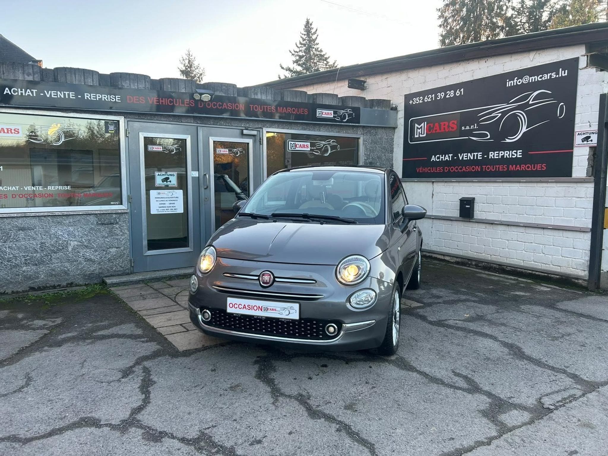 Fiat 500 1.2 AUTOMATIQUE PANORAMA NAVIGATION (2018) - Photo 1