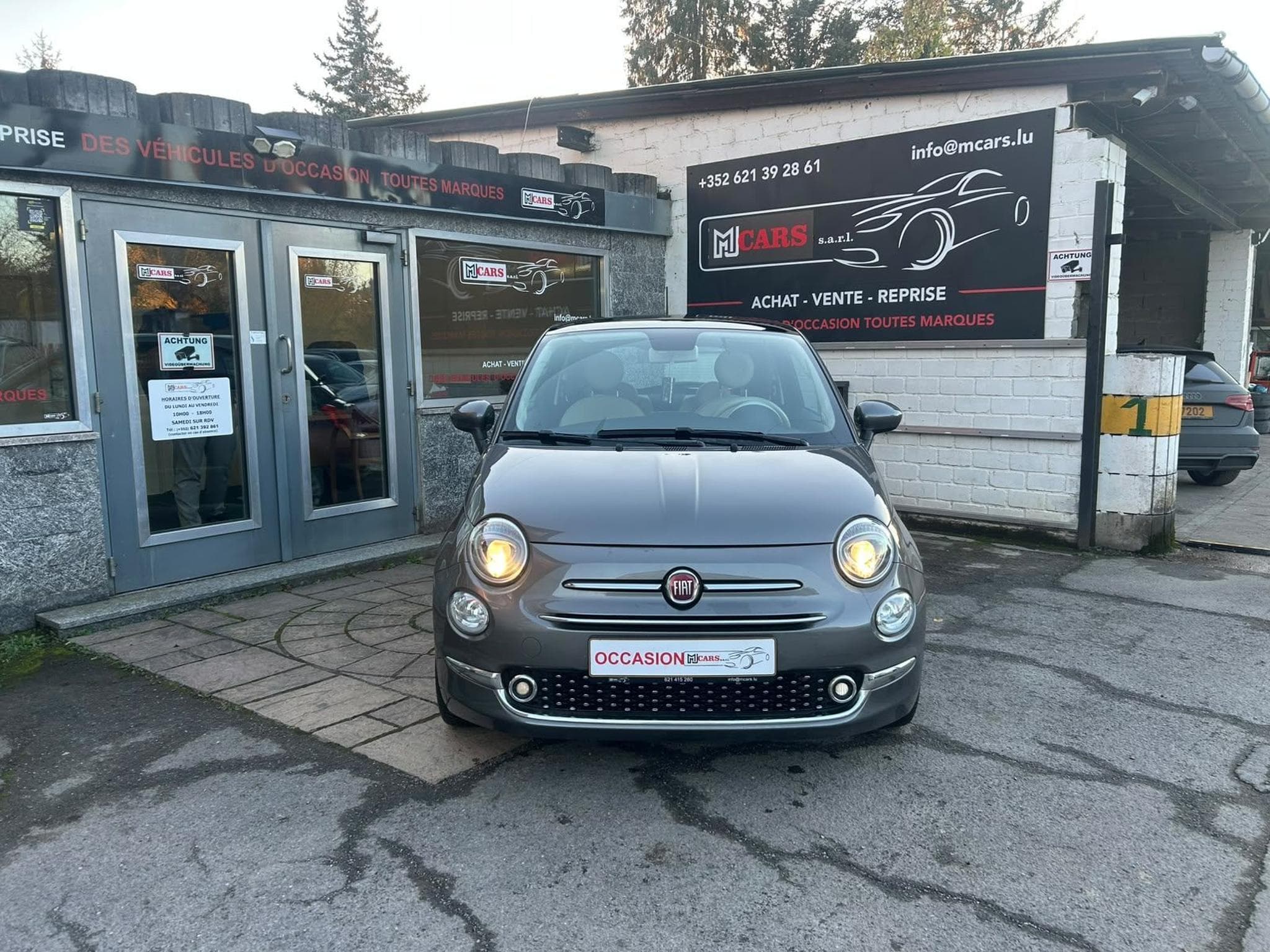 Fiat 500 1.2 AUTOMATIQUE PANORAMA NAVIGATION (2018) - Photo 2