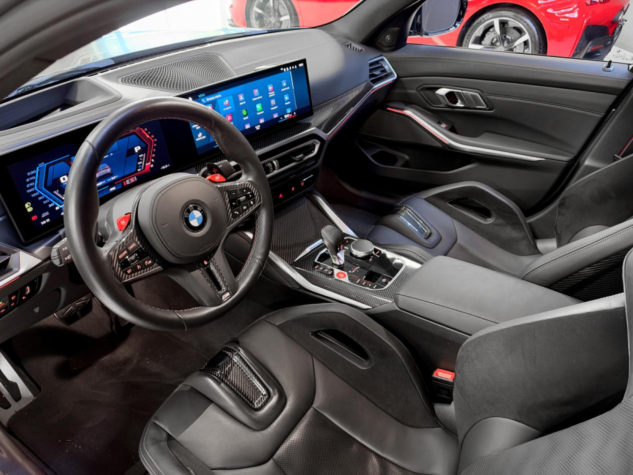 BMW M3 Competition xDrive Carbon seats (2024) - Photo 11