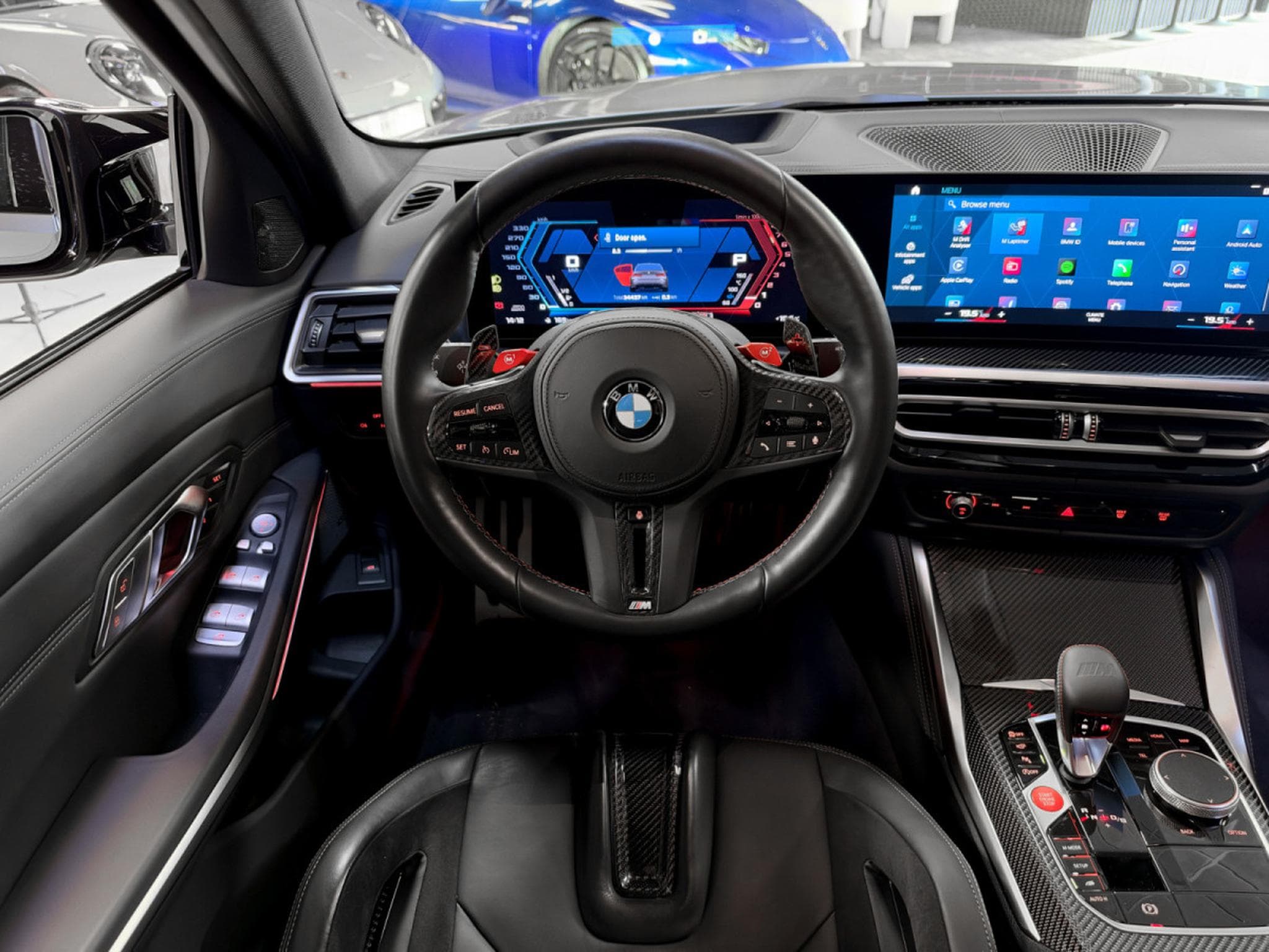 BMW M3 Competition xDrive Carbon seats (2024) - Photo 15