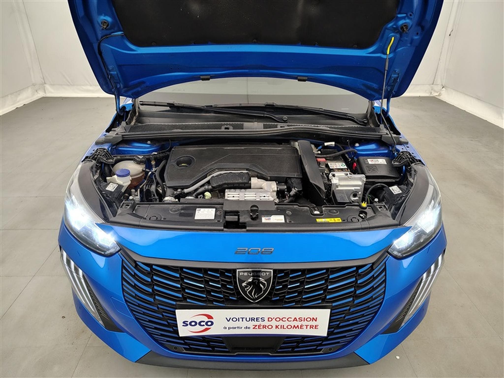 Peugeot 208 1.2 Hybrid 100cv e-DSC6 Allure CARPLAY / FULL LED / S-CUIR (2025) - Photo 18