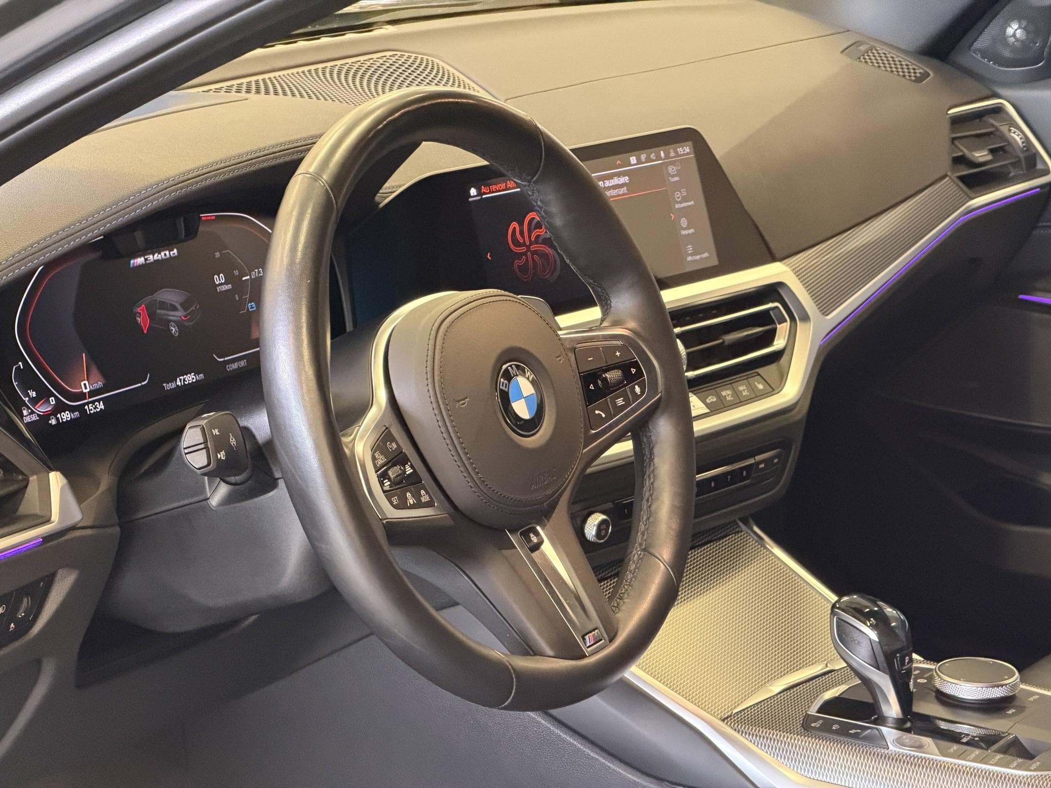 BMW Série 3 M340 d xDrive M340d 340ch / Dravitgrau / 17 125€ d'options / (2020) - Photo 27