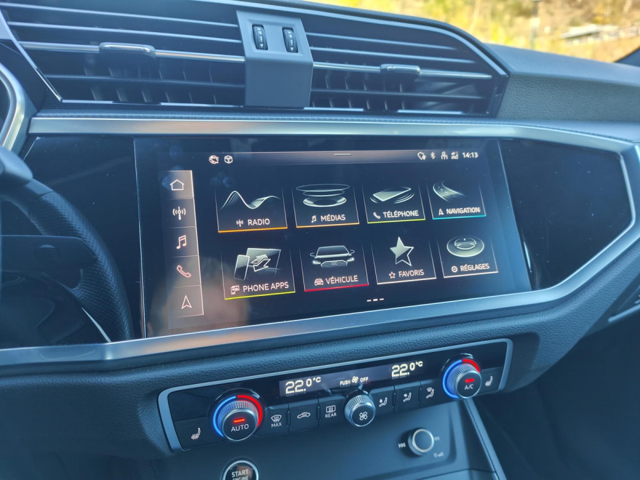 Audi Q3 40TDI QUATTRO S-TRONIC S-LINE CARPLAY CAMERA ECLAIRAGE AMBIA (2022) - Photo 18