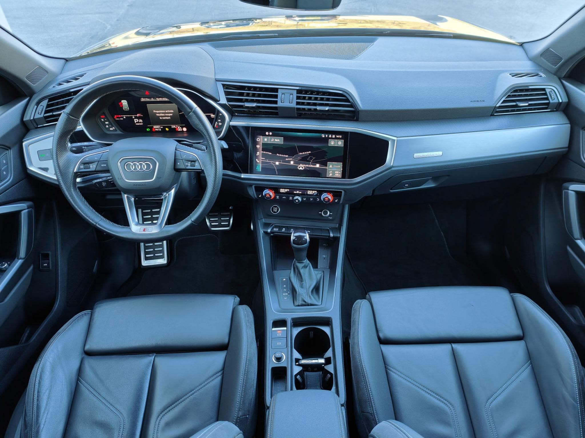 Audi Q3 40TDI QUATTRO S-TRONIC S-LINE CARPLAY CAMERA ECLAIRAGE AMBIA (2022) - Photo 12