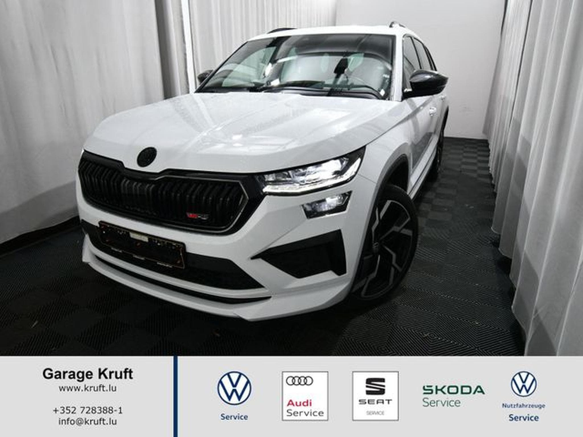 Skoda Kodiaq Kodiaq RS 4x4, AHK, Pano., Stand-Hzg., Leder (2023) - Photo 1
