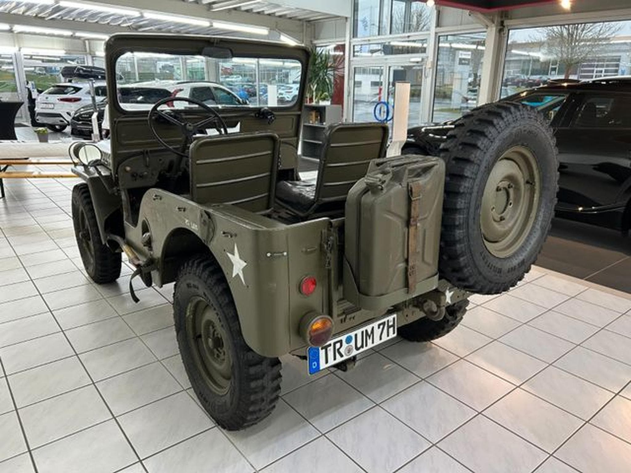 Jeep Willys Willys CJ-3A H-Zulassung Wertgutachten (1953) - Foto 6