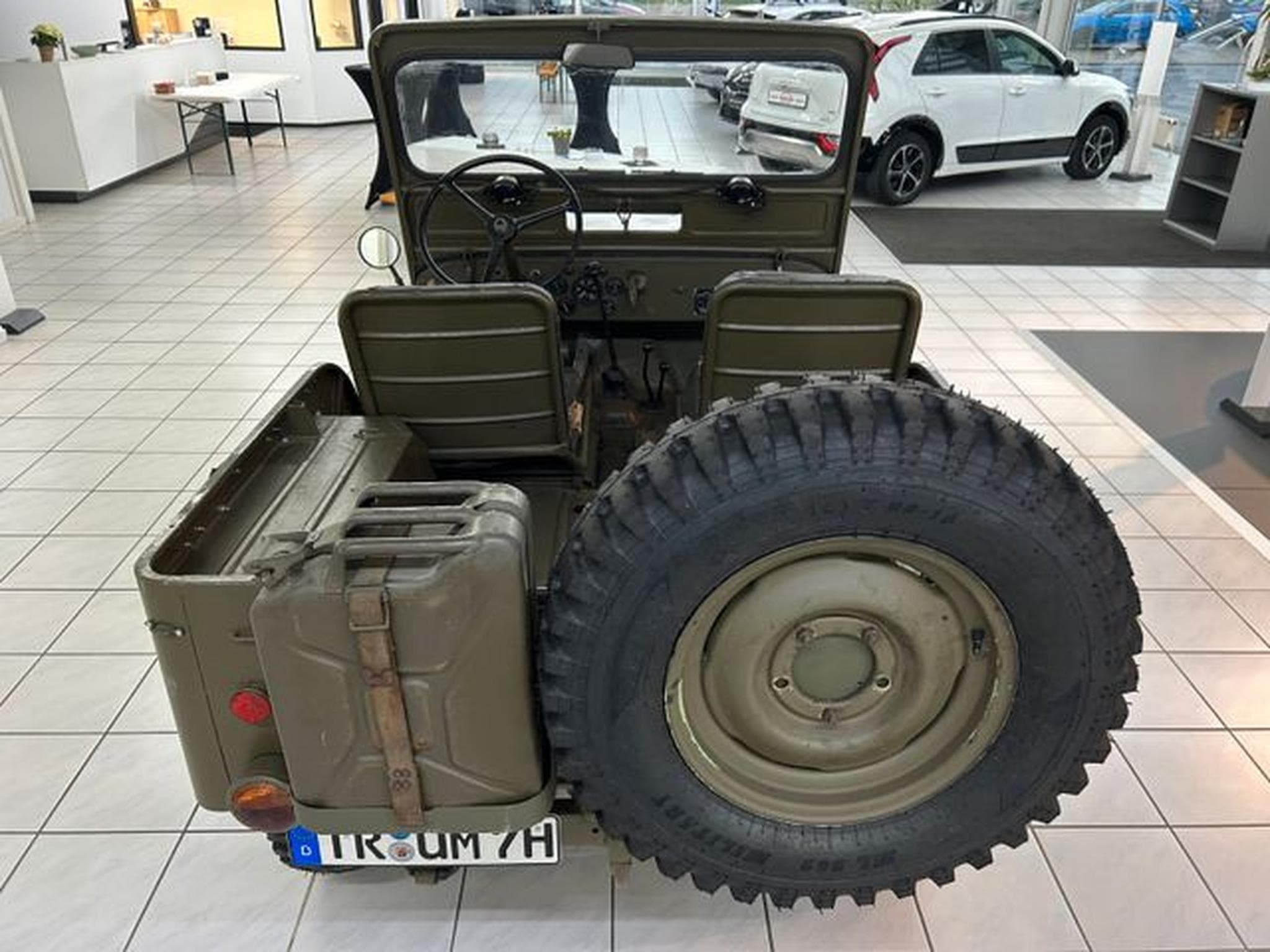 Jeep Willys Willys CJ-3A H-Zulassung Wertgutachten (1953) - Foto 8