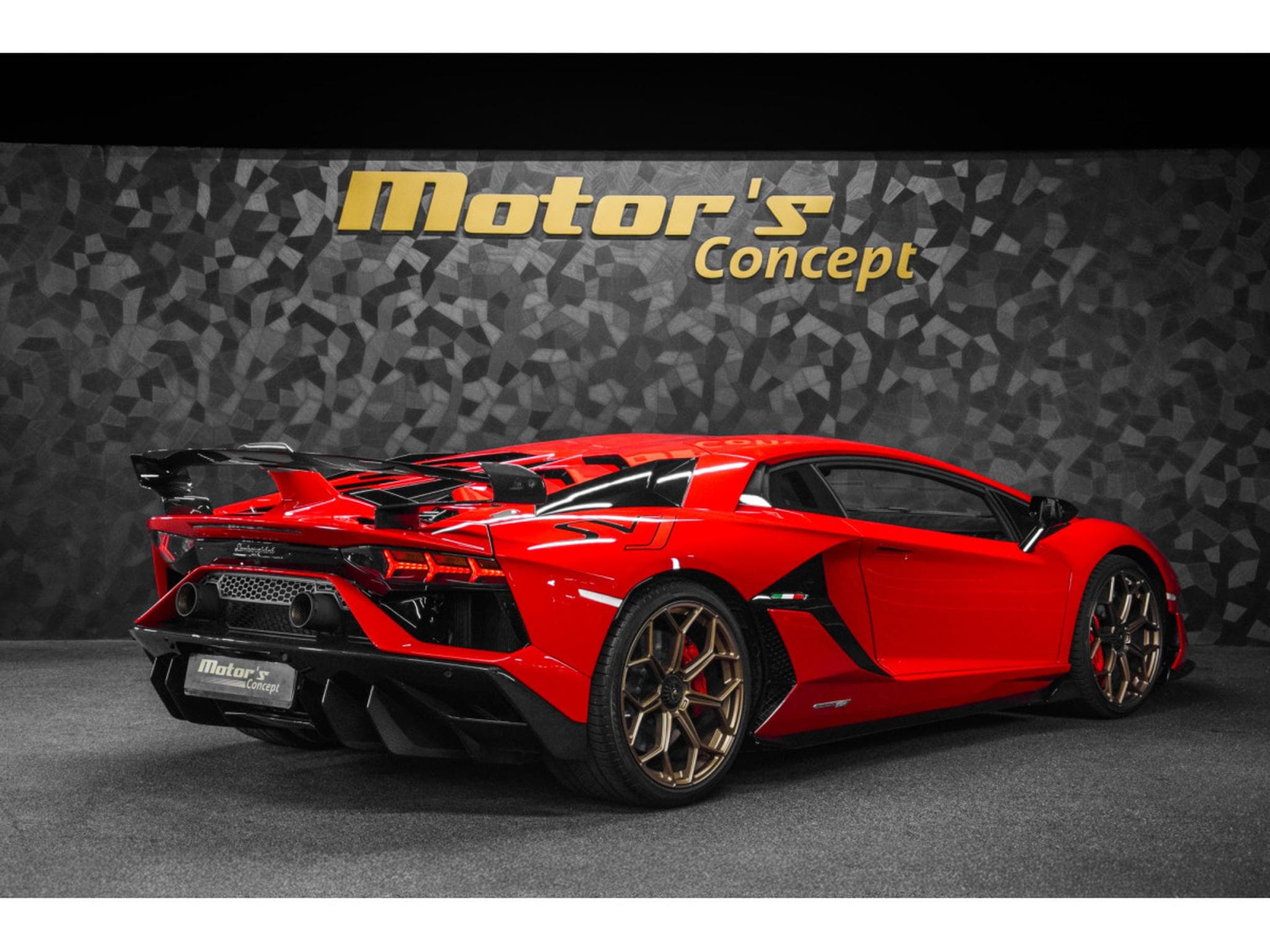 Lamborghini Aventador SVJ Coupé 6.5 V12 770 CH / 1 OF 900 / ROSSO MARS (2021) - Photo 3