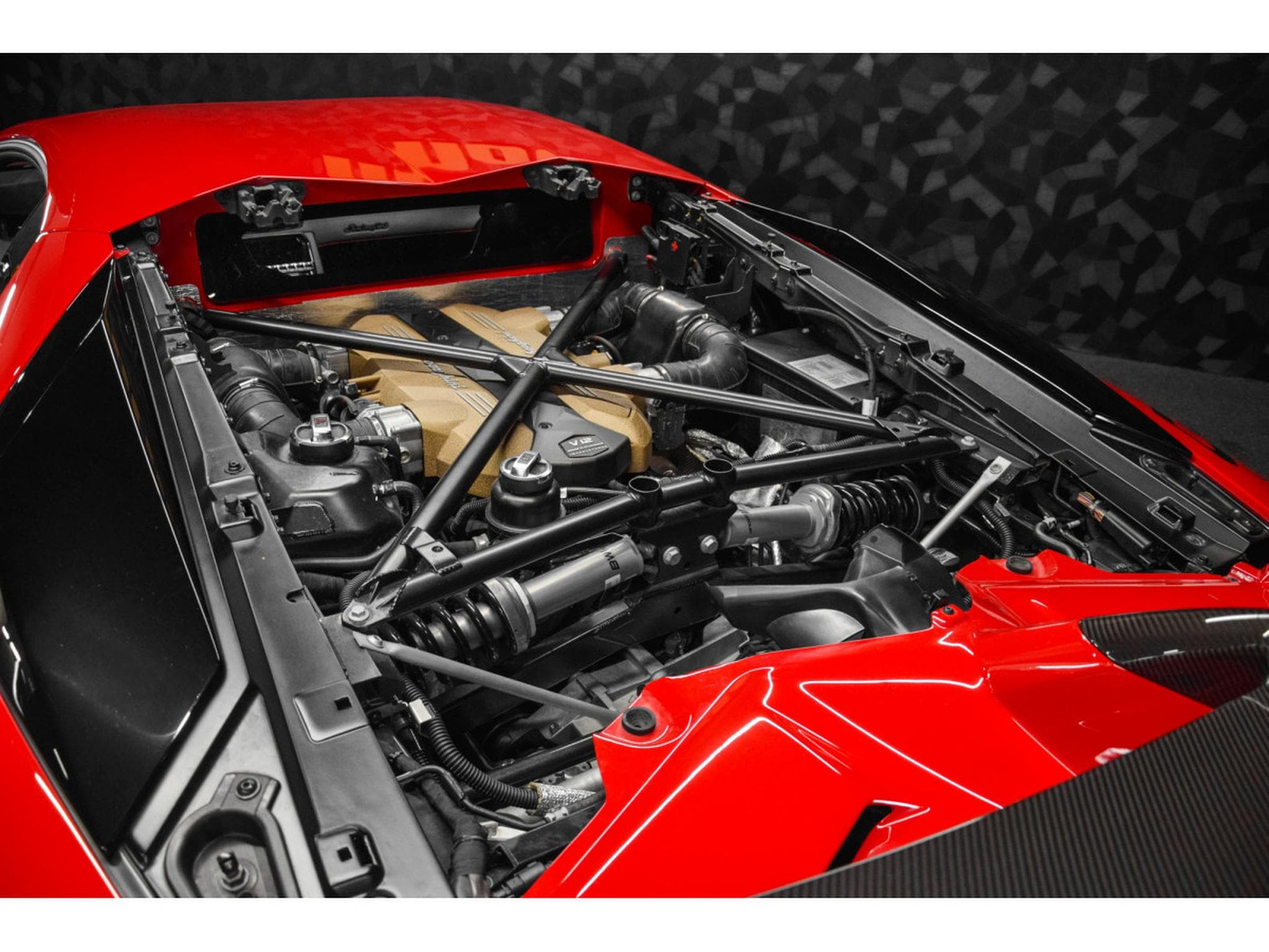 Lamborghini Aventador SVJ Coupé 6.5 V12 770 CH / 1 OF 900 / ROSSO MARS (2021) - Photo 8