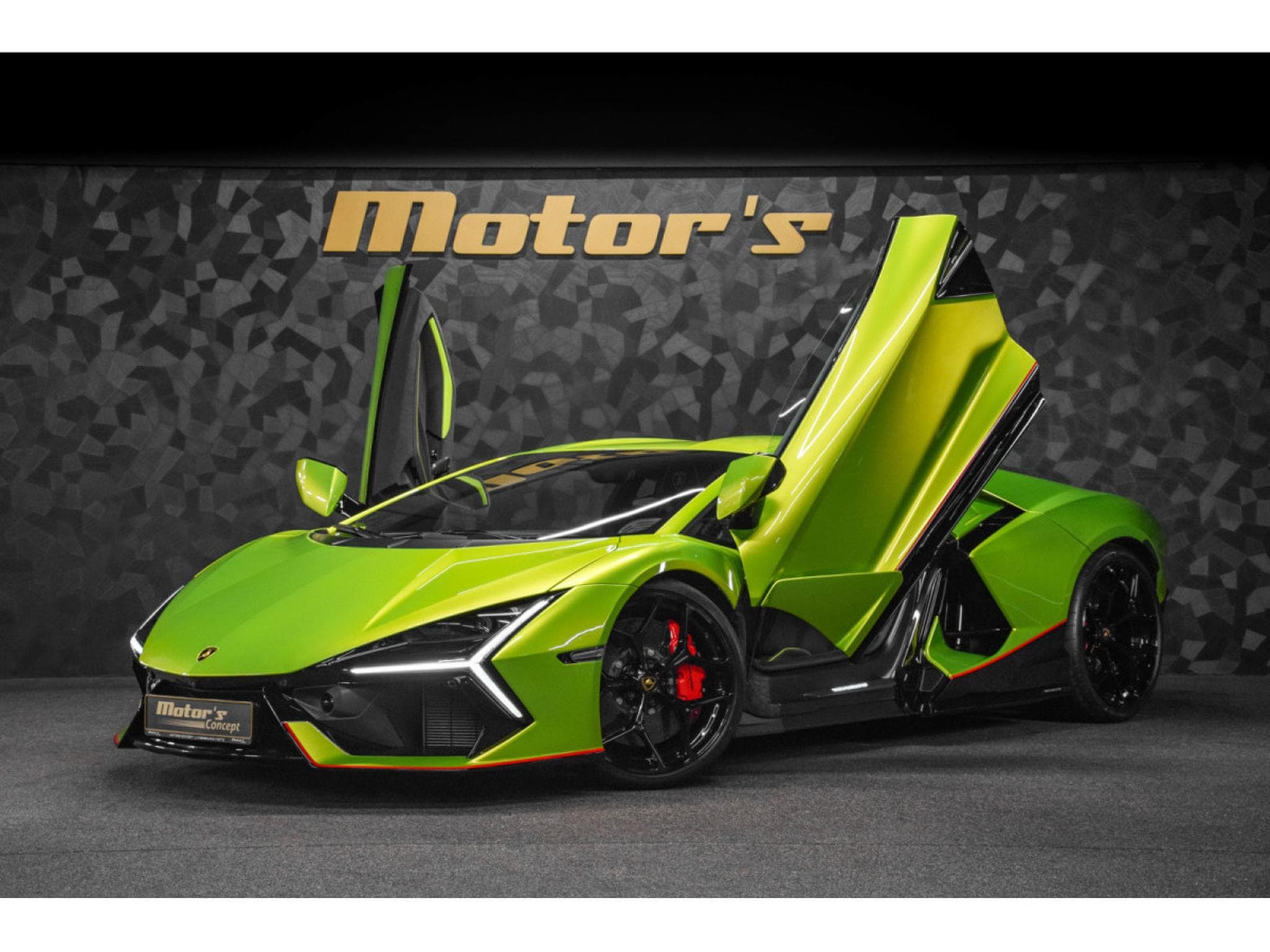 Lamborghini Revuelto AD PERSONAM - VERDE CITREA / ROSSO MARS (2025) - Photo 1