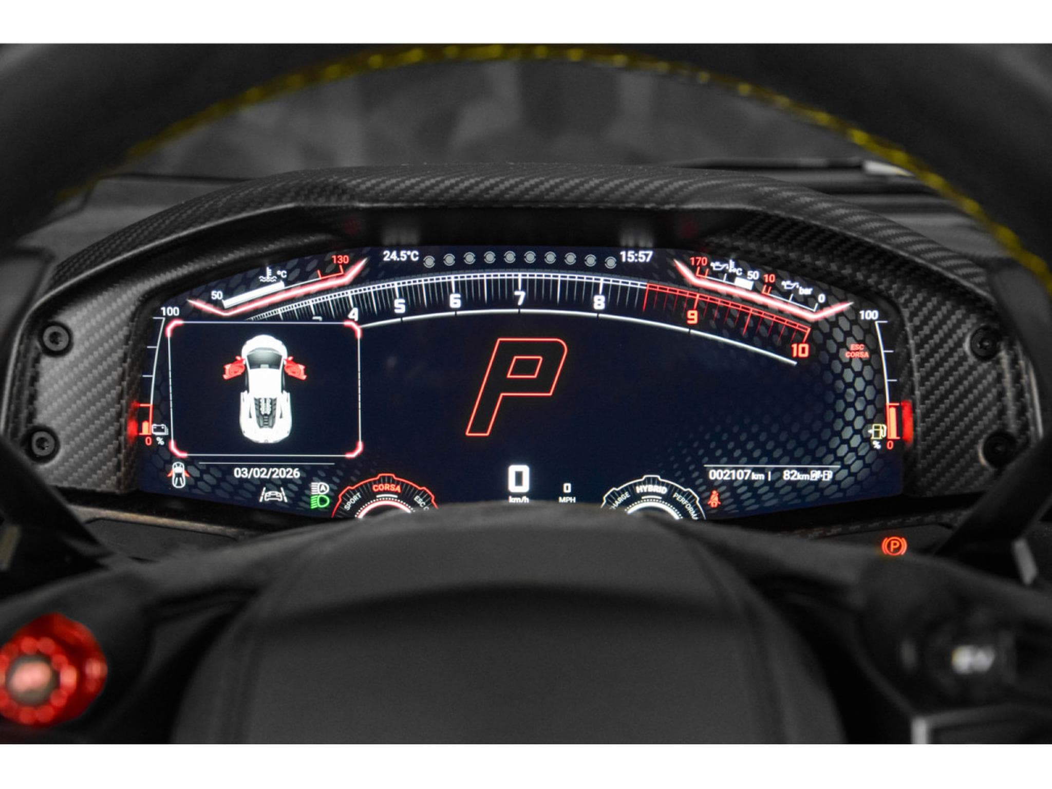 Lamborghini Revuelto AD PERSONAM - VERDE CITREA / ROSSO MARS (2025) - Photo 21