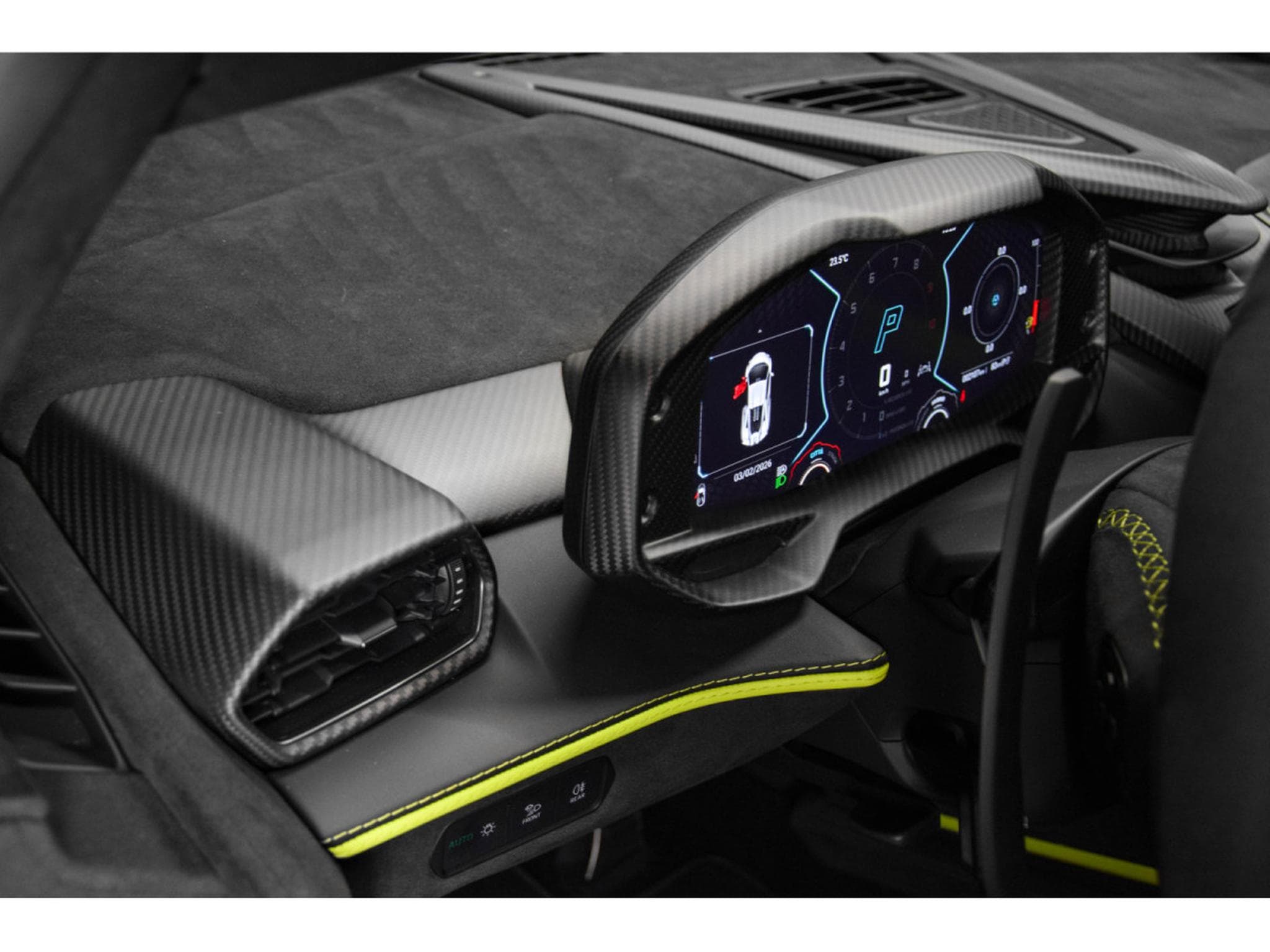 Lamborghini Revuelto AD PERSONAM - VERDE CITREA / ROSSO MARS (2025) - Photo 25