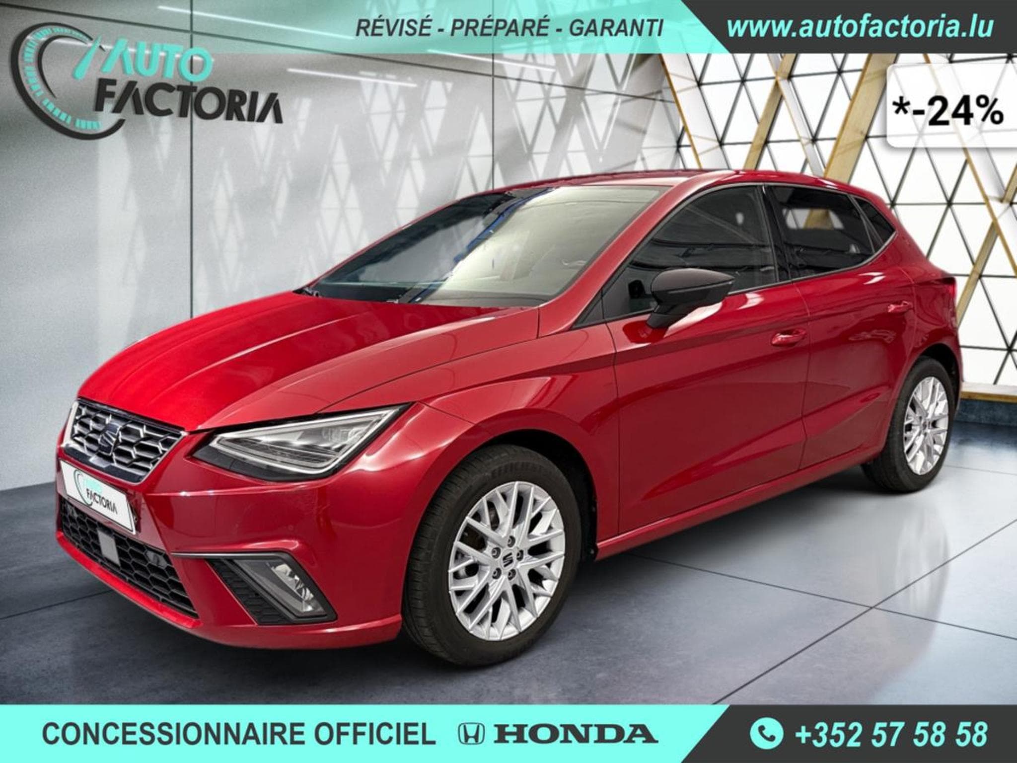 Seat Ibiza -24% 1.0 TSI 115cv FR +GPS+CAM+FULL LED+Options (2025) - Photo 1
