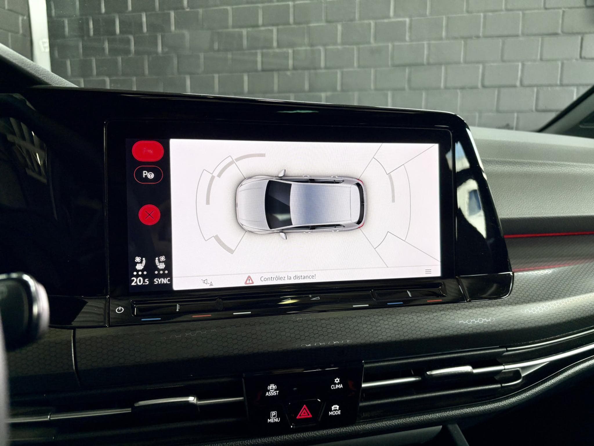 VW Golf GTI Clubsport 2.0 TSI 300CV DSG7 ** Cuir ** (2021) - Photo 16