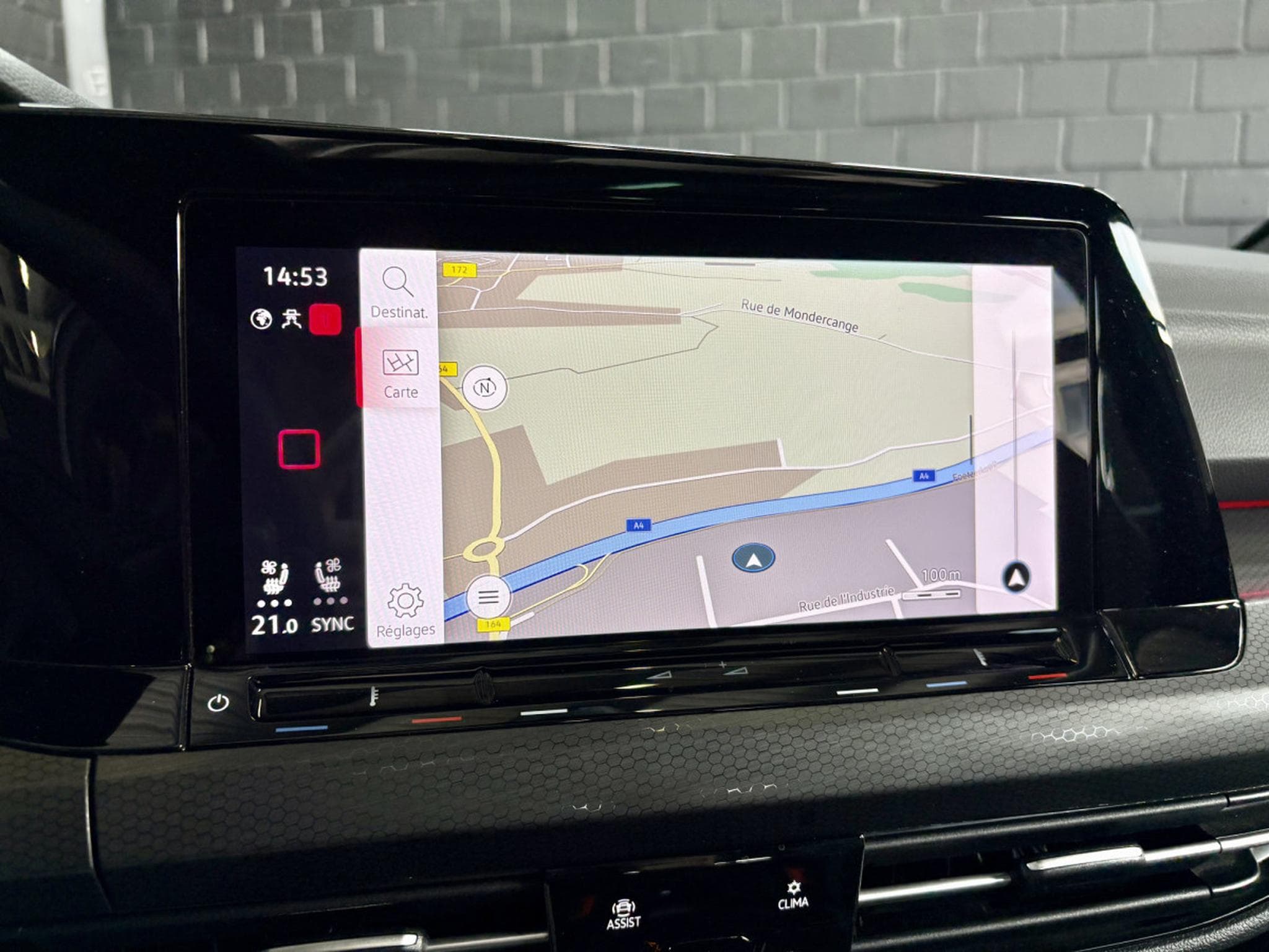 VW Golf GTI Clubsport 2.0 TSI 300CV DSG7 ** Cuir ** (2021) - Photo 20