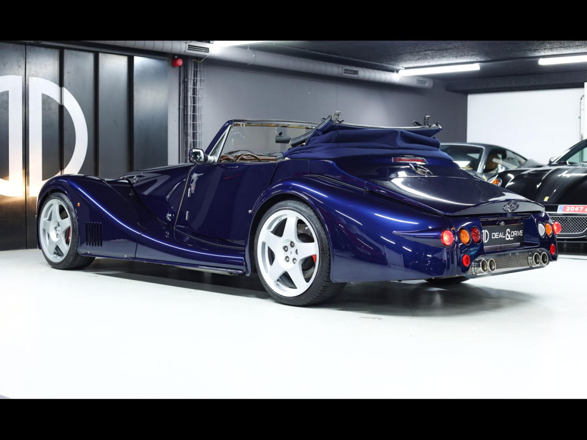 Morgan Aero 8 4.4 V8°MANUELLE 6 - MENDIP BLUE PEINTURE ASTON MARTIN (2004) - Photo 3