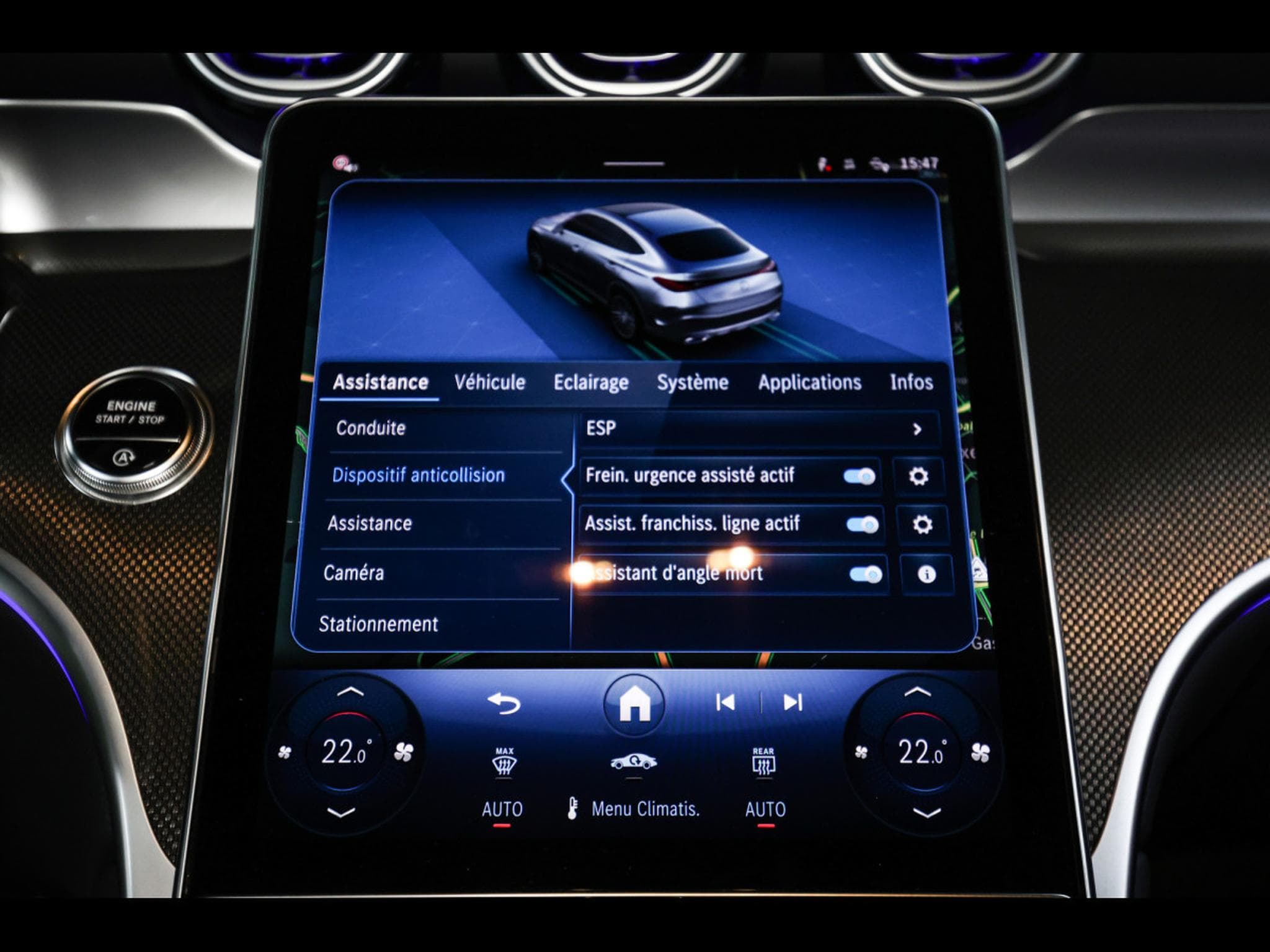 Mercedes GLC 200 COUPE 4MATIC AMG-LINE – PACK NIGHT - OBSIDIAN BLACK (2024) - Photo 23