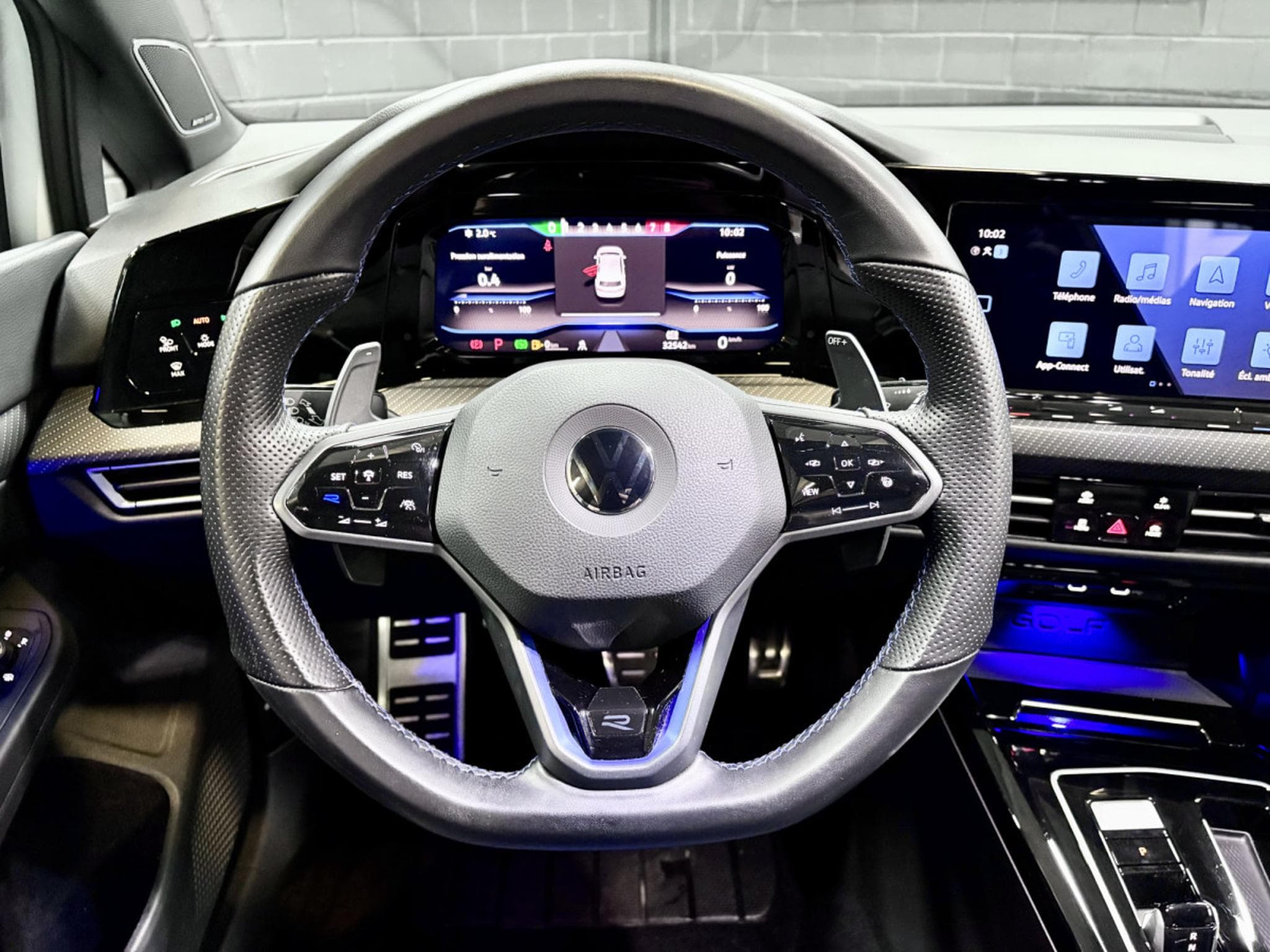 VW Golf R 4Motion 2.0 TSI 320 CV DSG7 *PACK PERF* *DCC* *Harman* (2022) - Photo 10