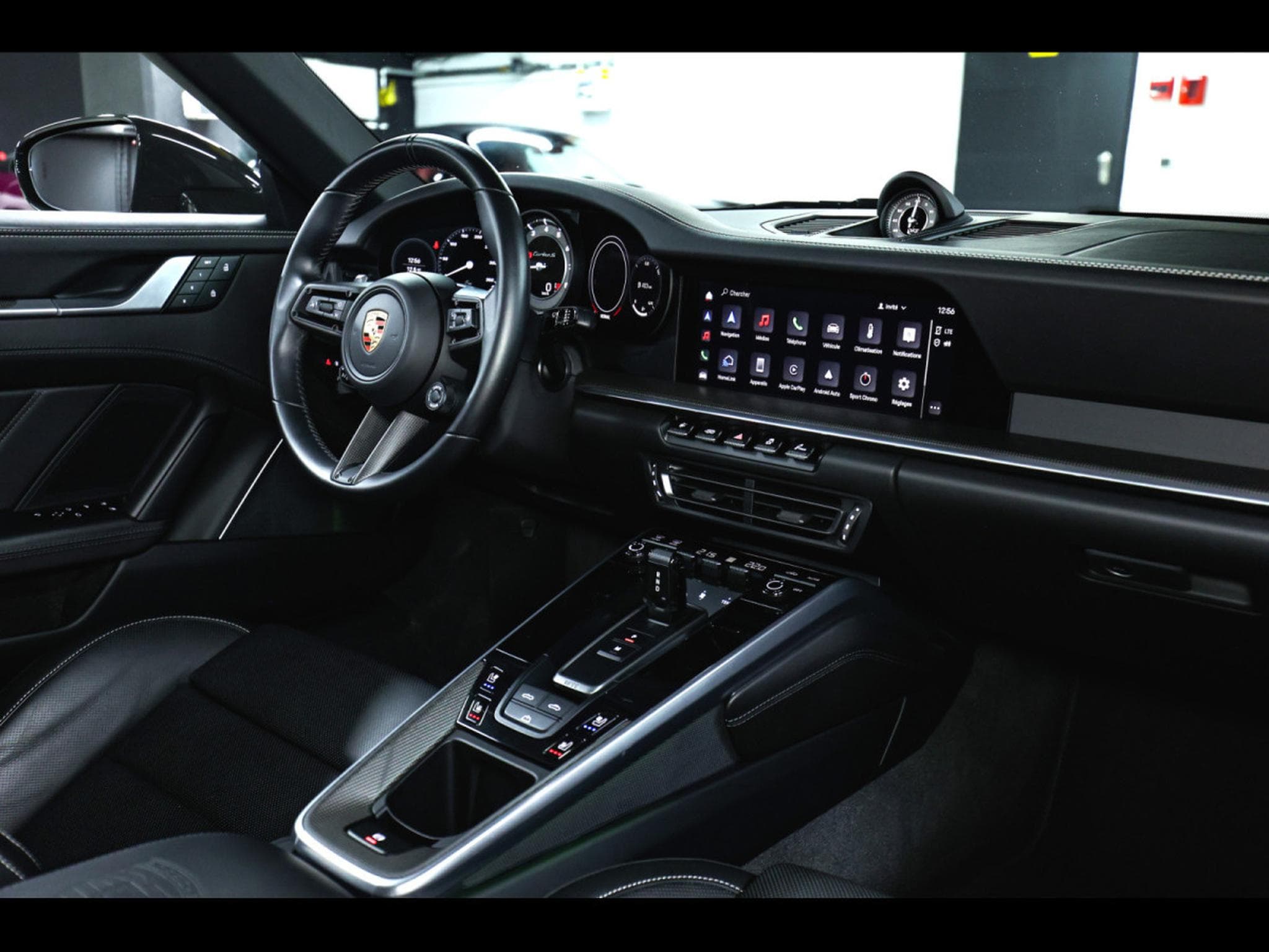 Porsche 911 (992.1) TURBO S CABRIOLET PDK - SLATE GREY PTS - APPROVED 04 (2023) - Photo 12